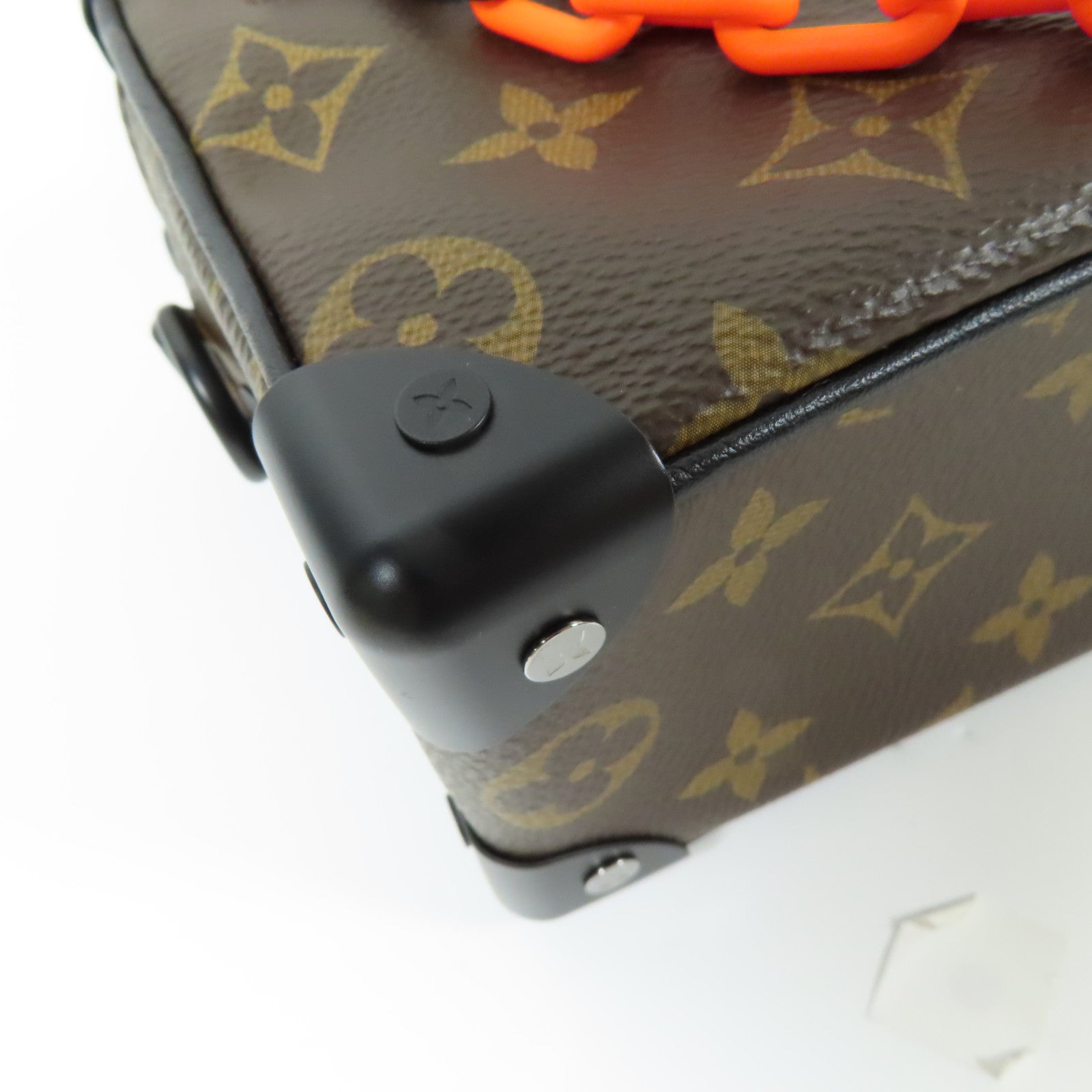 LOUIS VUITTON LV Mini Soft Trunk Shoulder Bag M44480 Monogram Solar Ray Brown