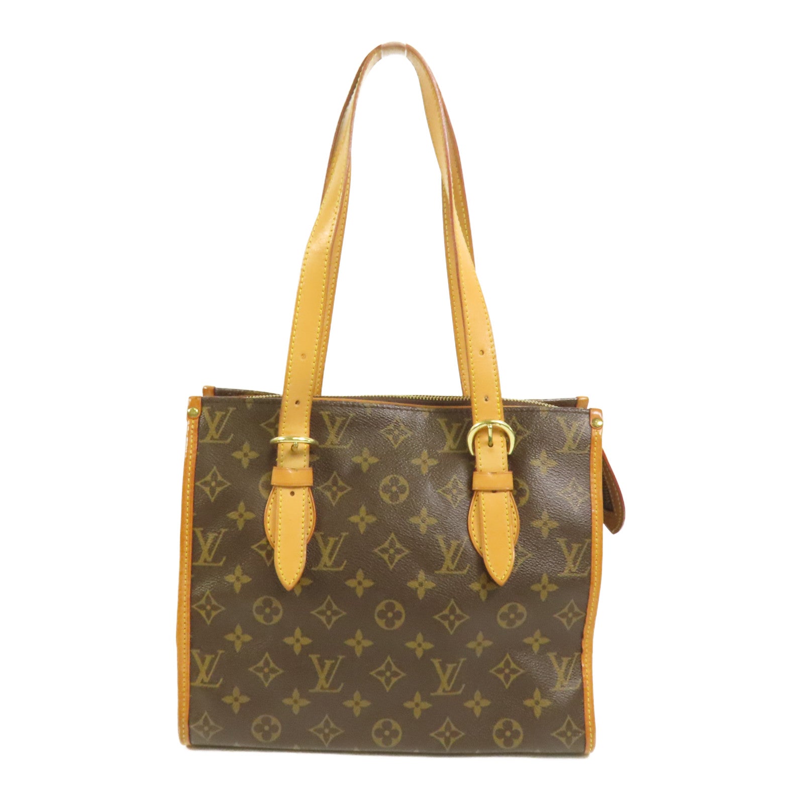 LOUIS VUITTON Monogram Popincourt Haut金扣肩背袋