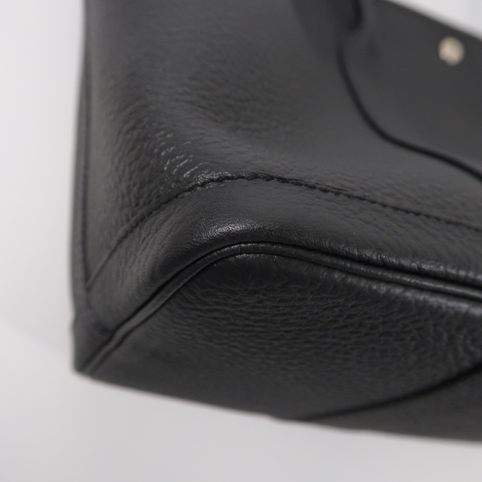 HERMES Country皮革Garden Party PM手挽袋Noir