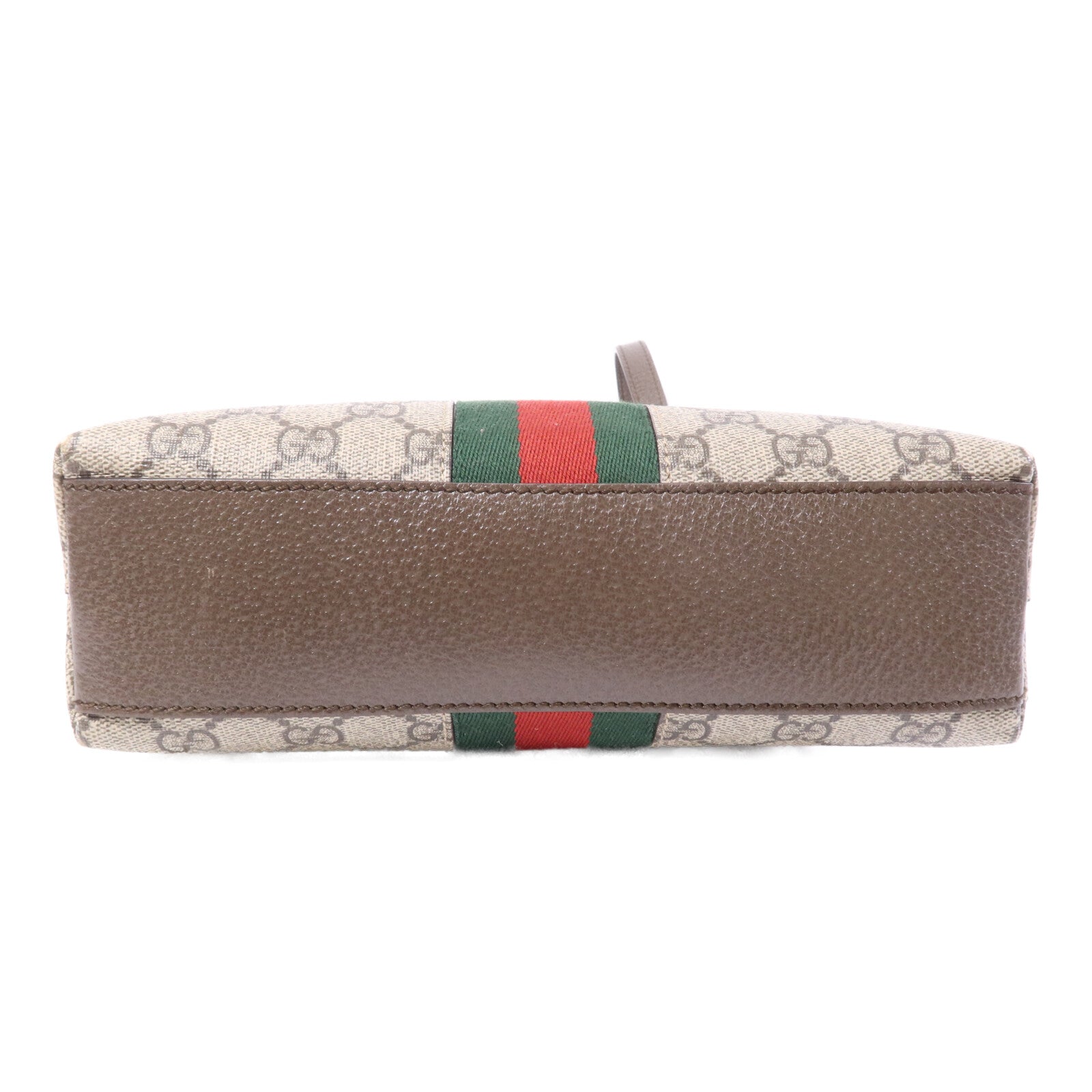 GUCCI 塗層帆布GG Ophidia金扣肩背袋