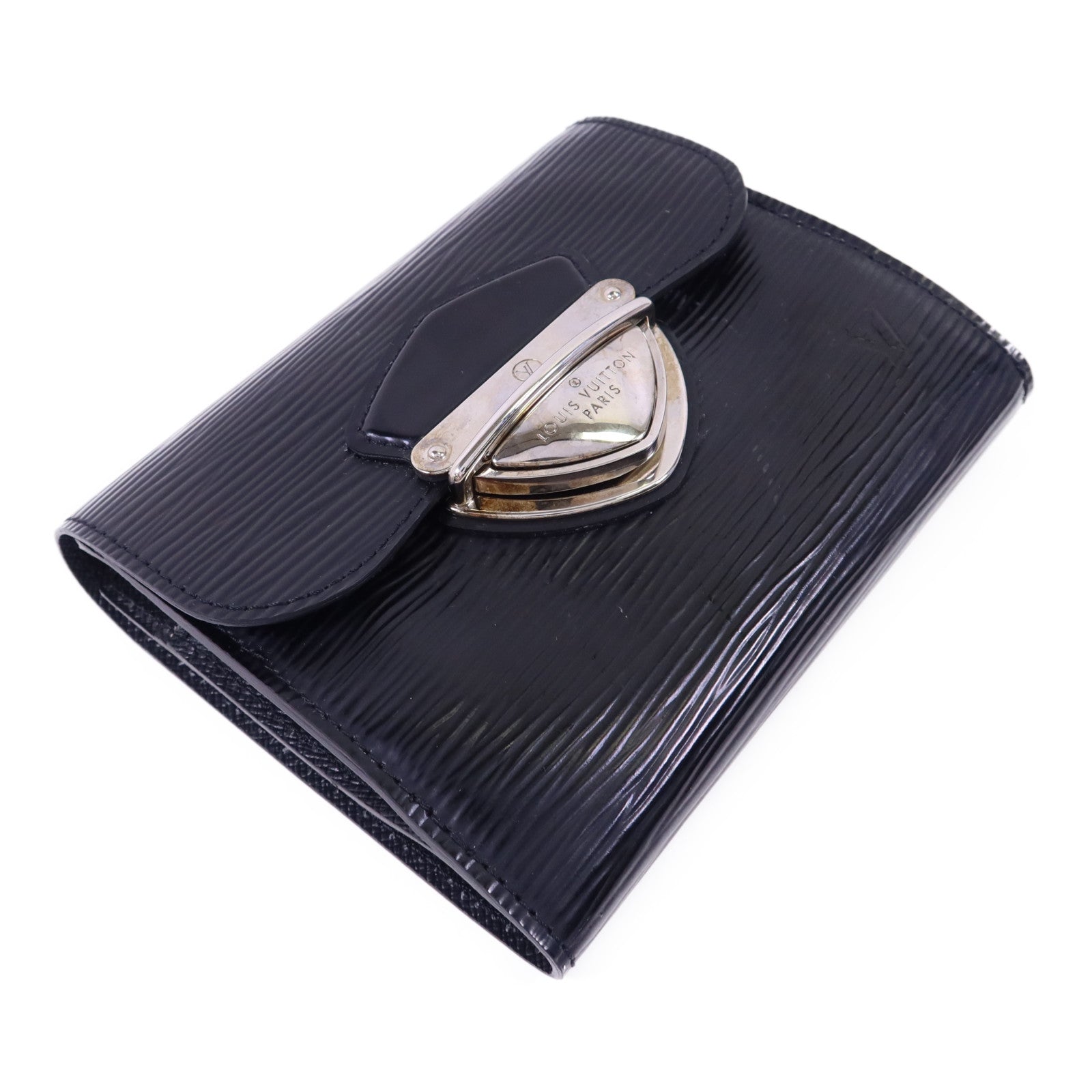 LOUIS VUITTON Epi Portefeuille Joey銀扣錢包