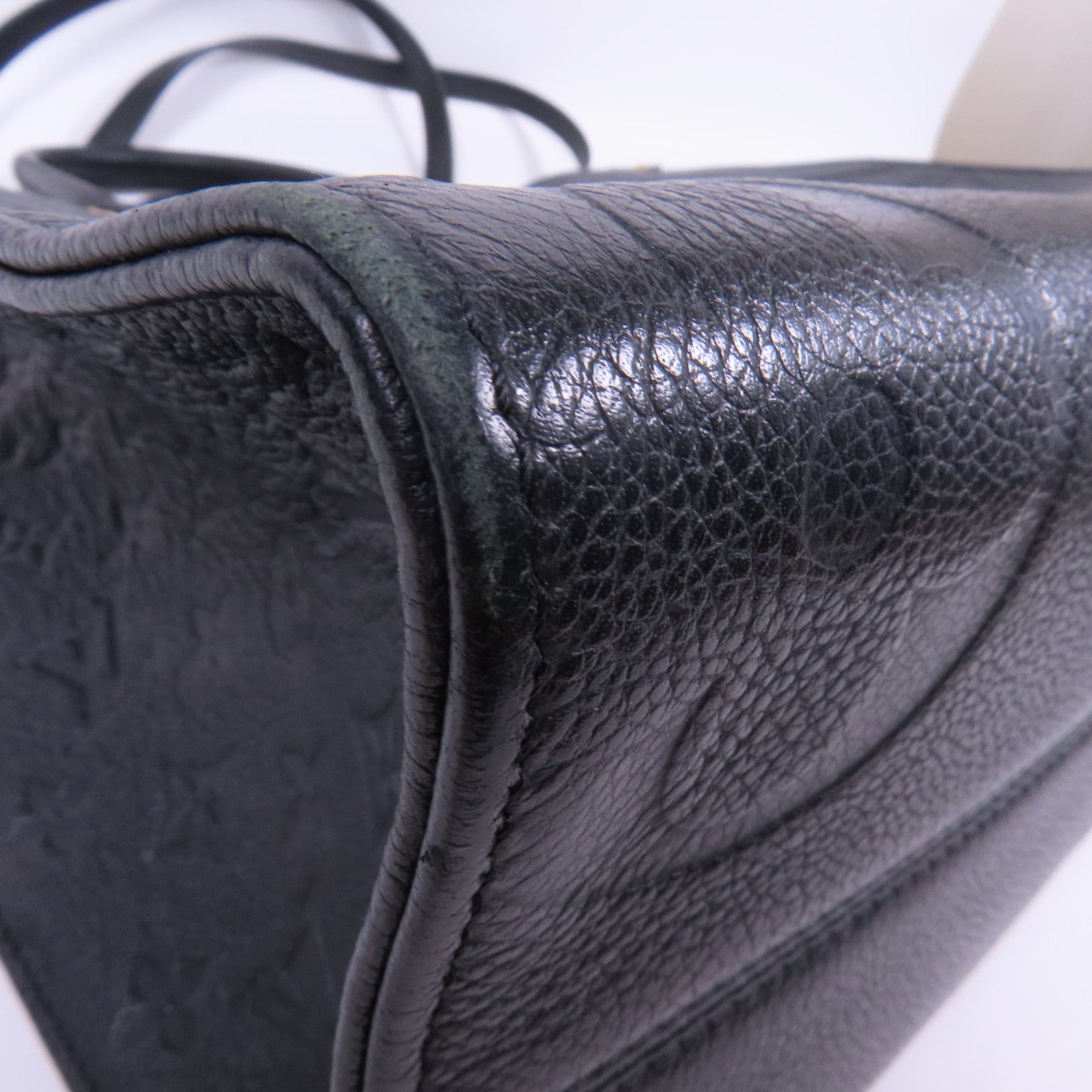 LOUIS VUITTON Monogram Empreinte On The Go MM金扣手挽肩背兩用袋