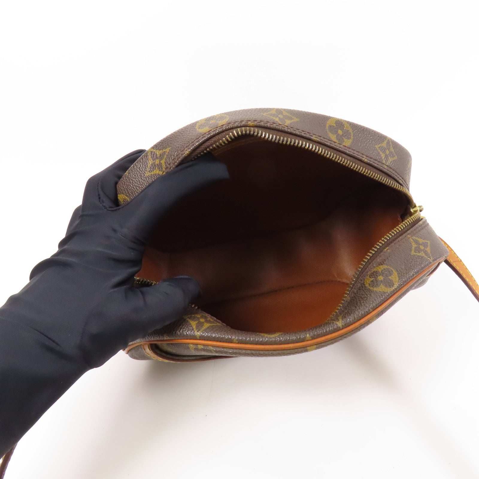 LOUIS VUITTON Monogram Blois金扣肩背袋棕色