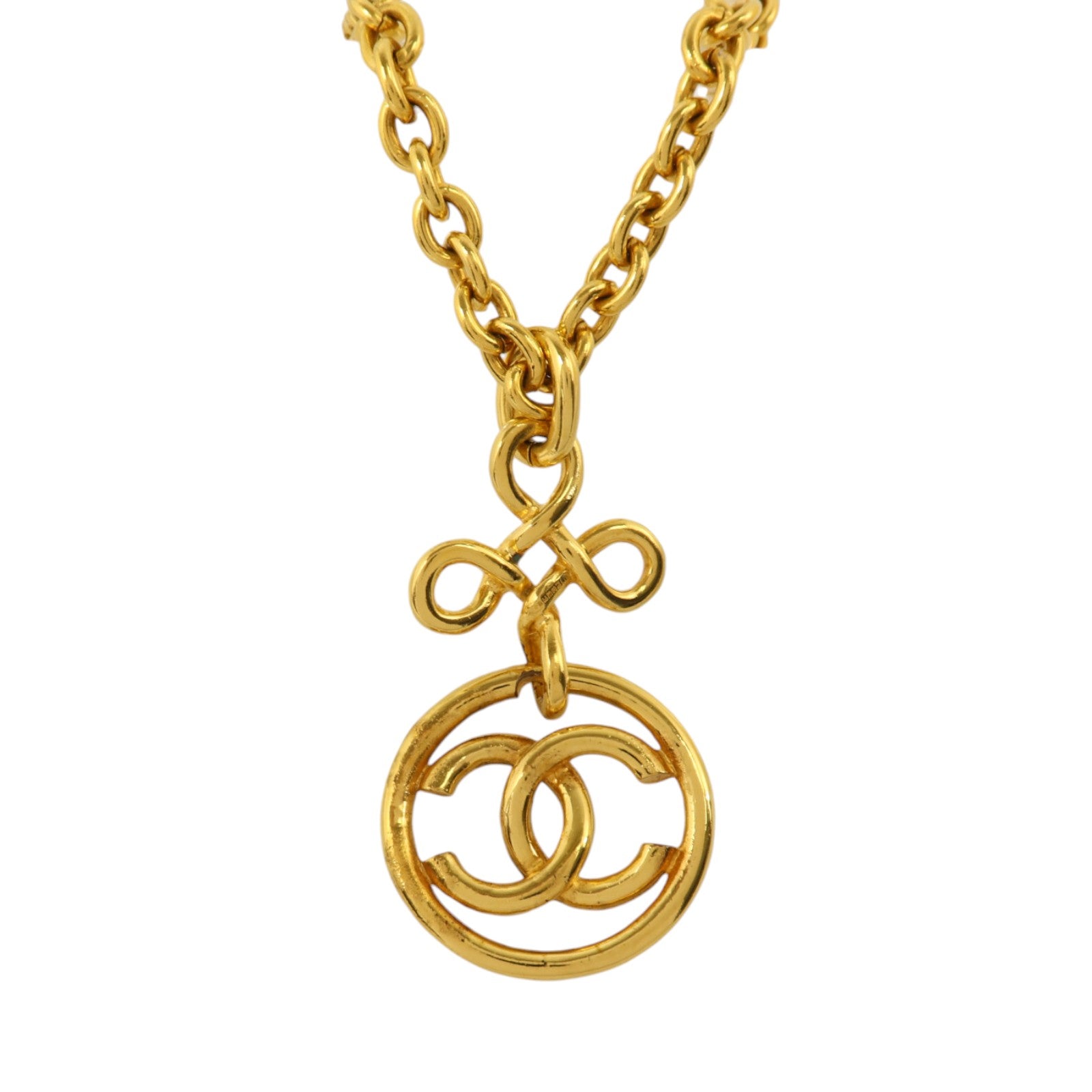 CHANEL 金屬Necklace金扣項鏈