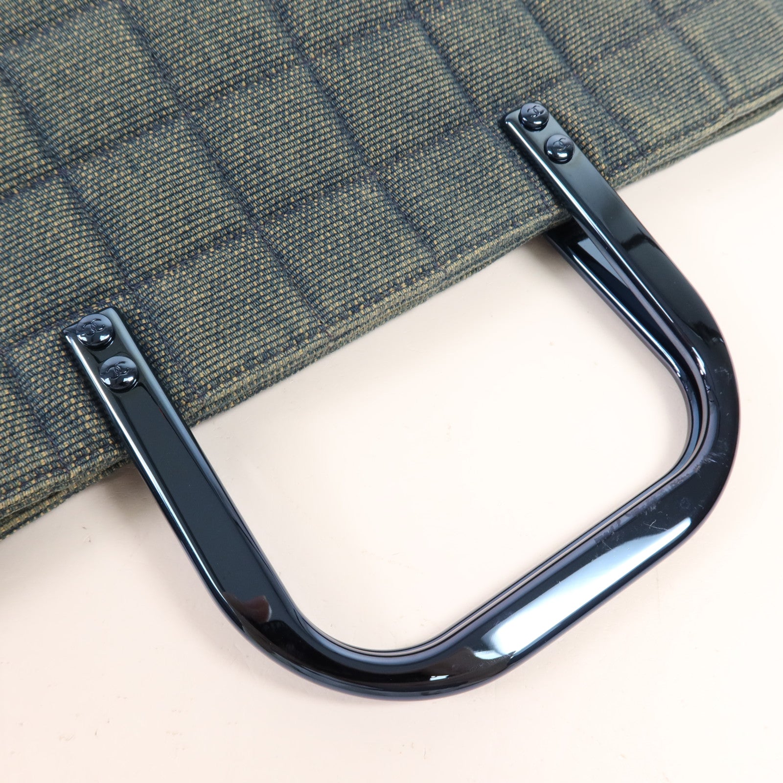 CHANEL 牛仔布Vintage Tote手挽袋