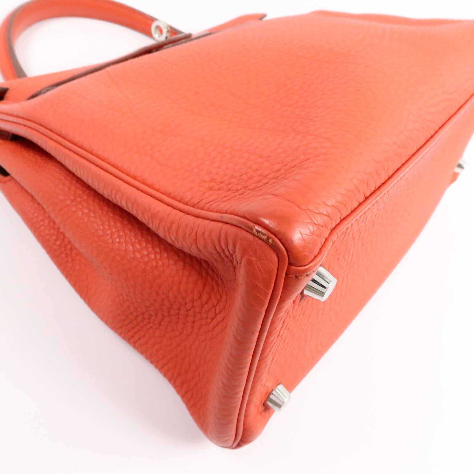 HERMES Togo皮革Kelly 28手挽肩背兩用袋Capucine