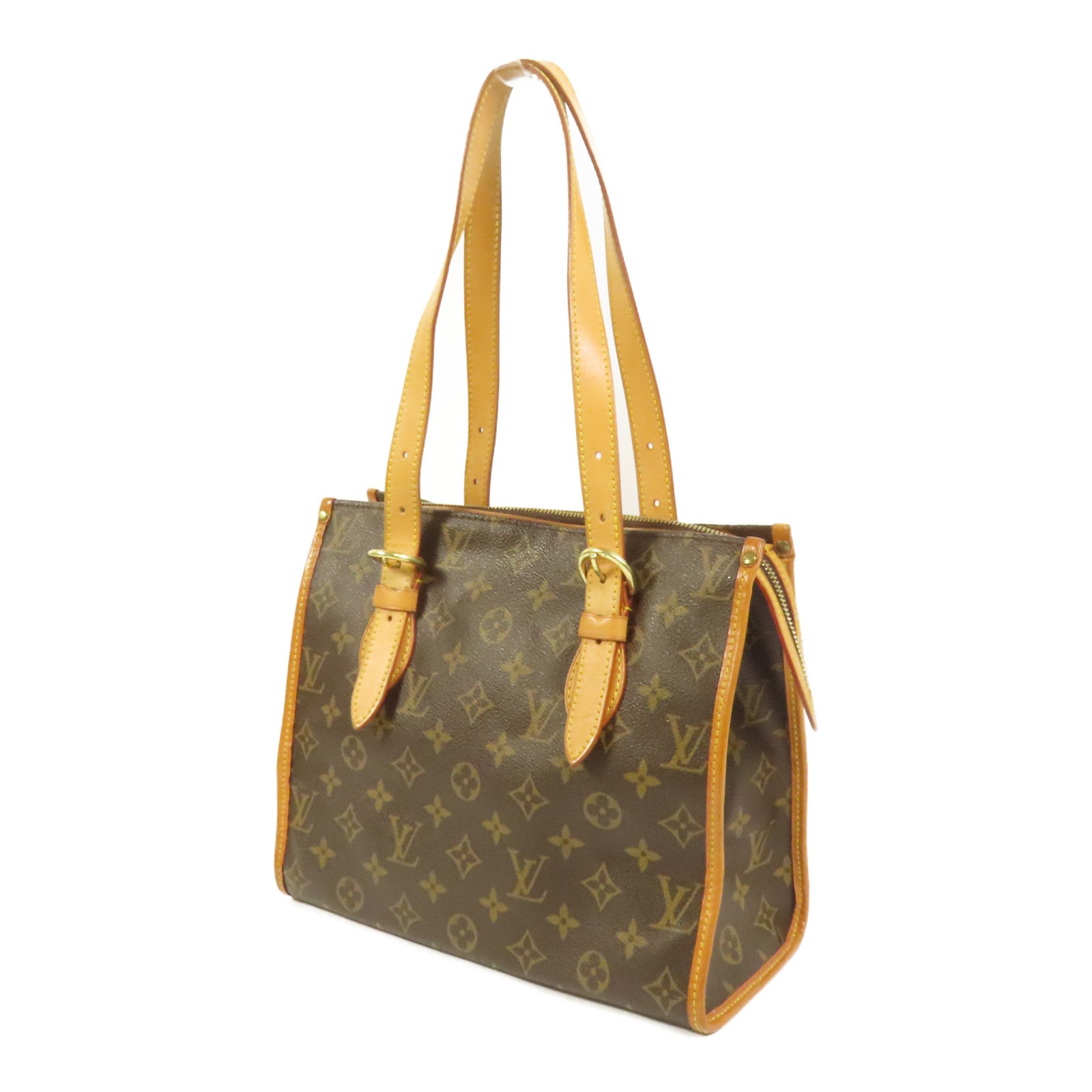 LOUIS VUITTON Monogram Popincourt Haut金扣肩背袋