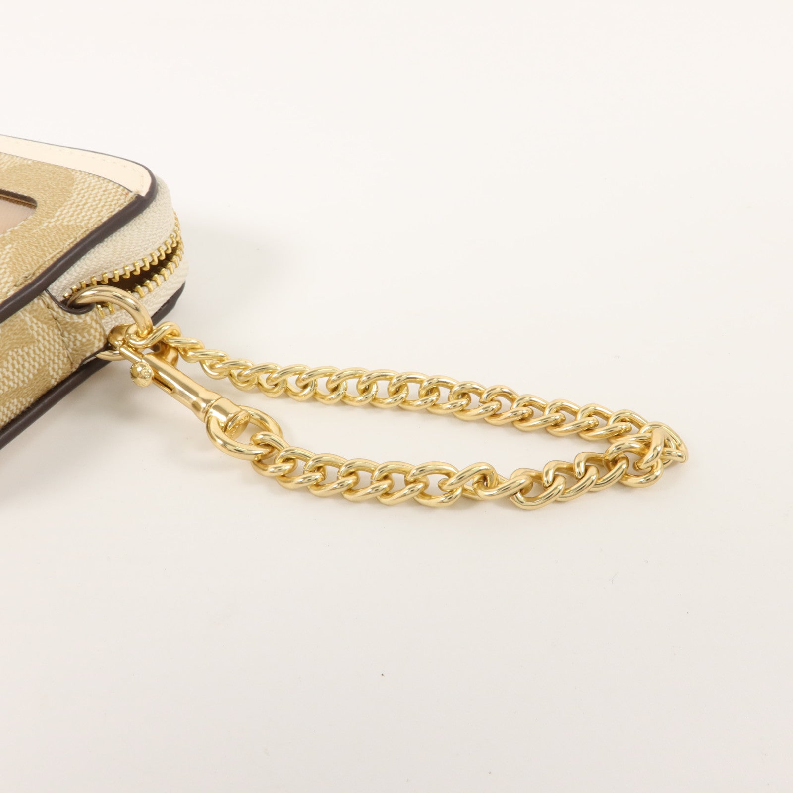 COACH 塗層帆布Zip Card Case卡片套