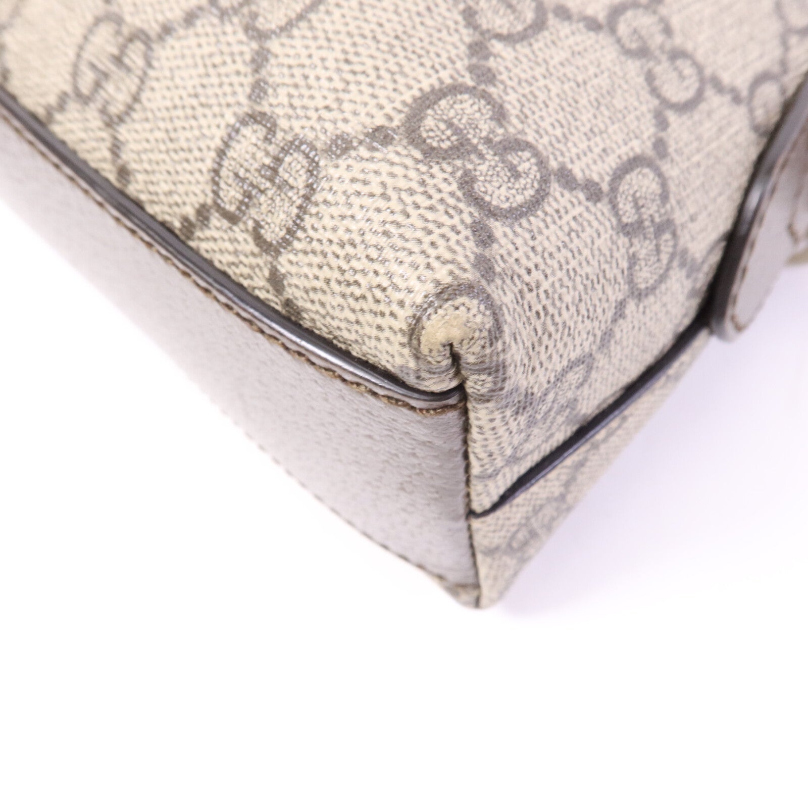 GUCCI 塗層帆布GG Ophidia金扣肩背袋