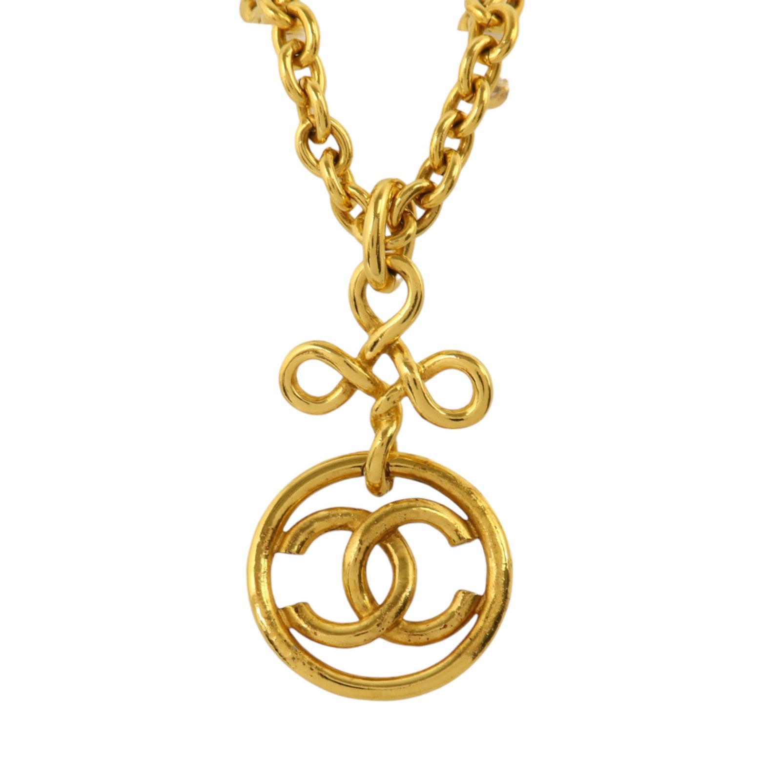 CHANEL 金屬Necklace金扣項鏈