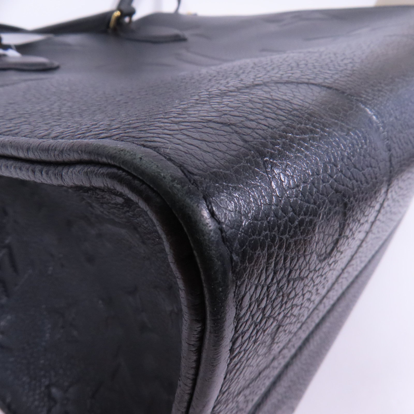 LOUIS VUITTON Monogram Empreinte On The Go MM金扣手挽肩背兩用袋