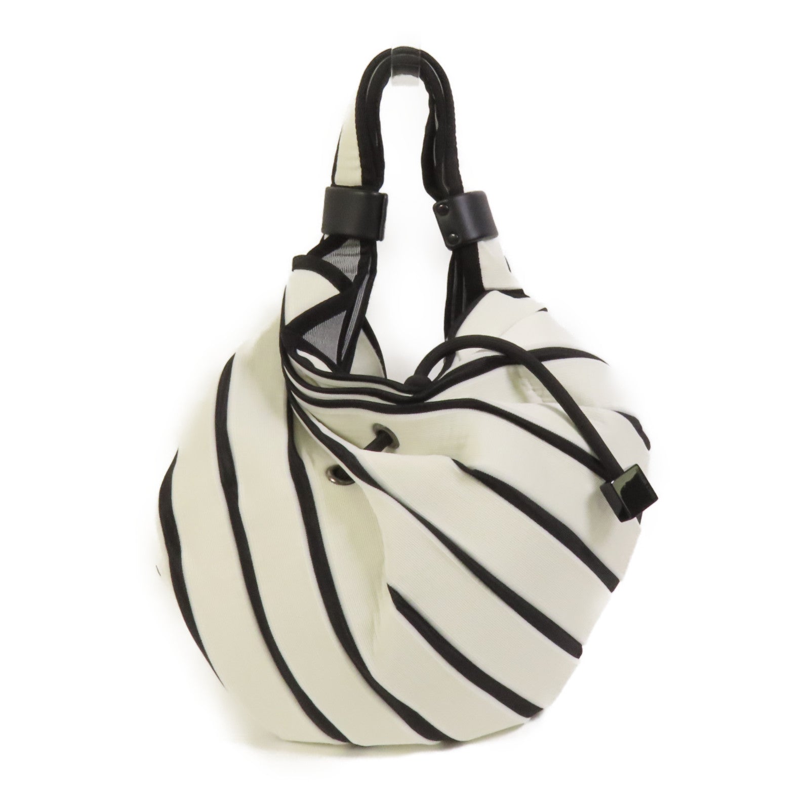 ISSEY MIYAKE 尼龍Issey Miyake Linear Knit Bag手挽袋