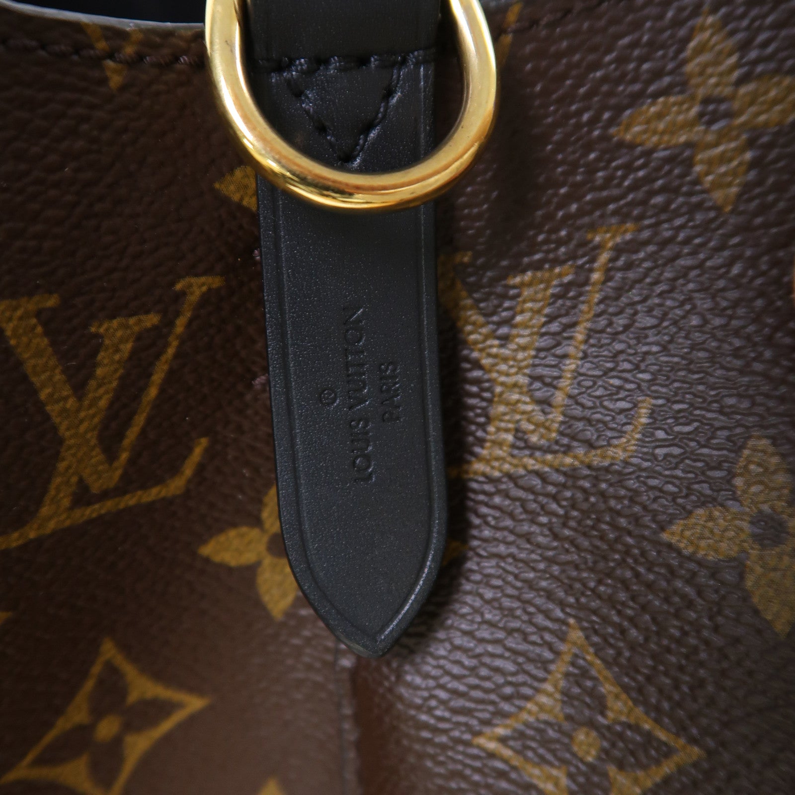 LOUIS VUITTON Monogram Neo Noe MM金扣肩背袋啡色