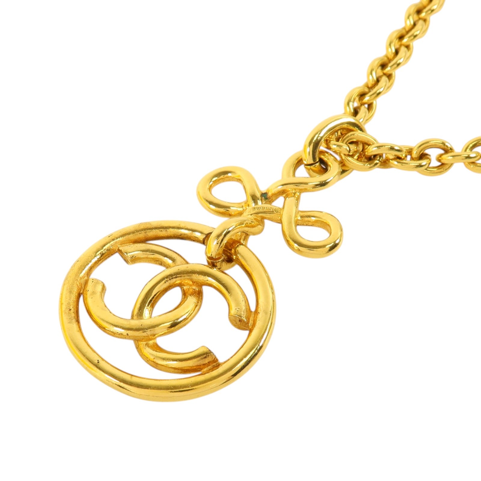CHANEL 金屬Necklace金扣項鏈