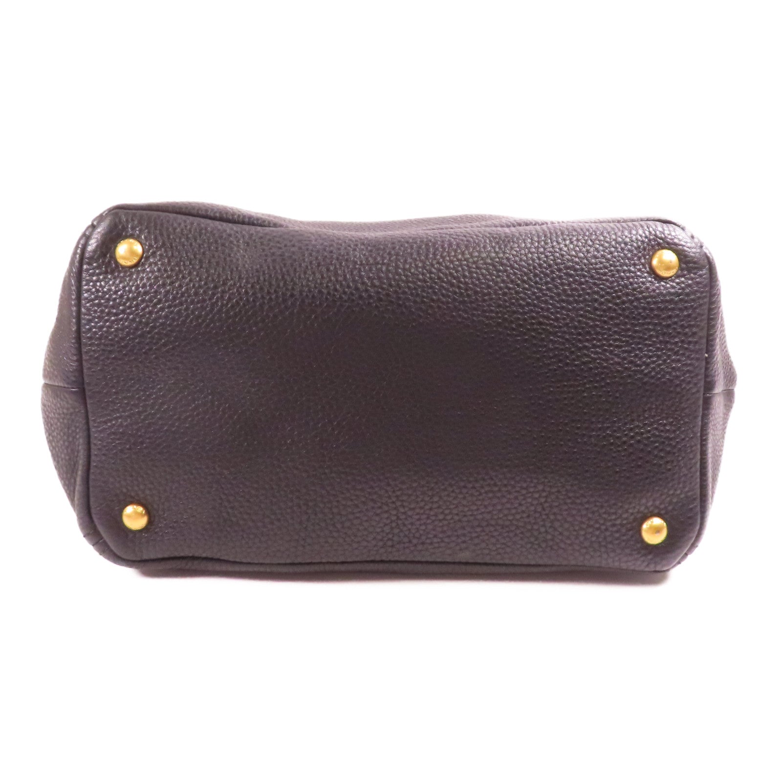 PRADA 牛皮皮革Handbag/Shoulder Bag金扣肩背袋/手挽袋