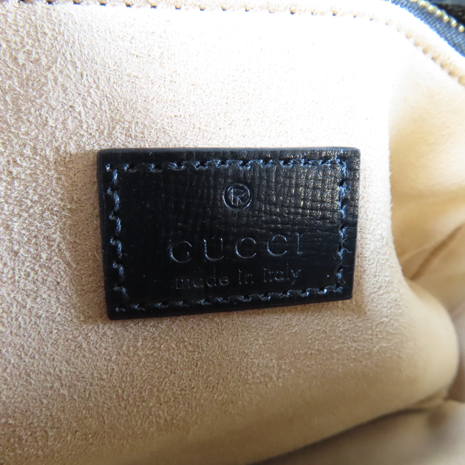 GUCCI 【激減優惠】牛皮皮革Horsebit 1955金扣肩背袋黑色