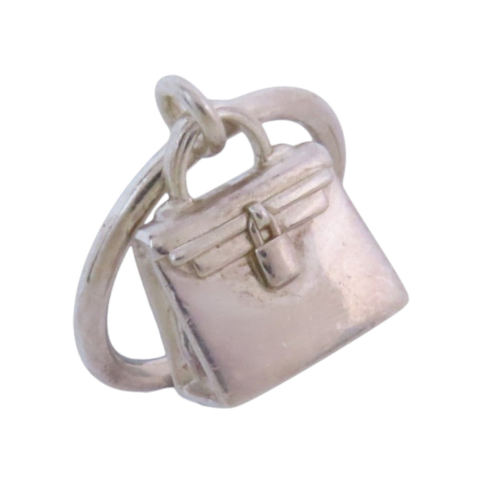 HERMES 925純銀Amulettes Kelly Ring戒指#54/US#6.5