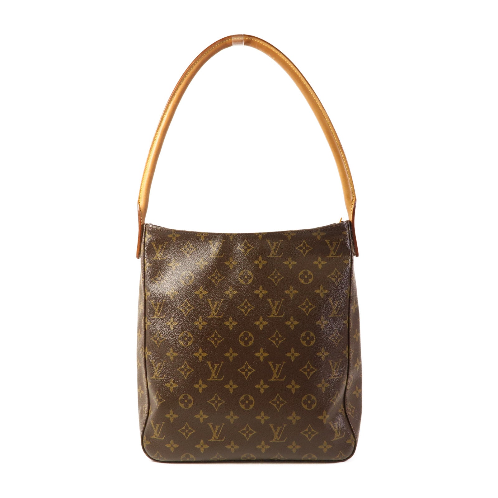 LOUIS VUITTON Monogram Looping GM金扣肩背袋