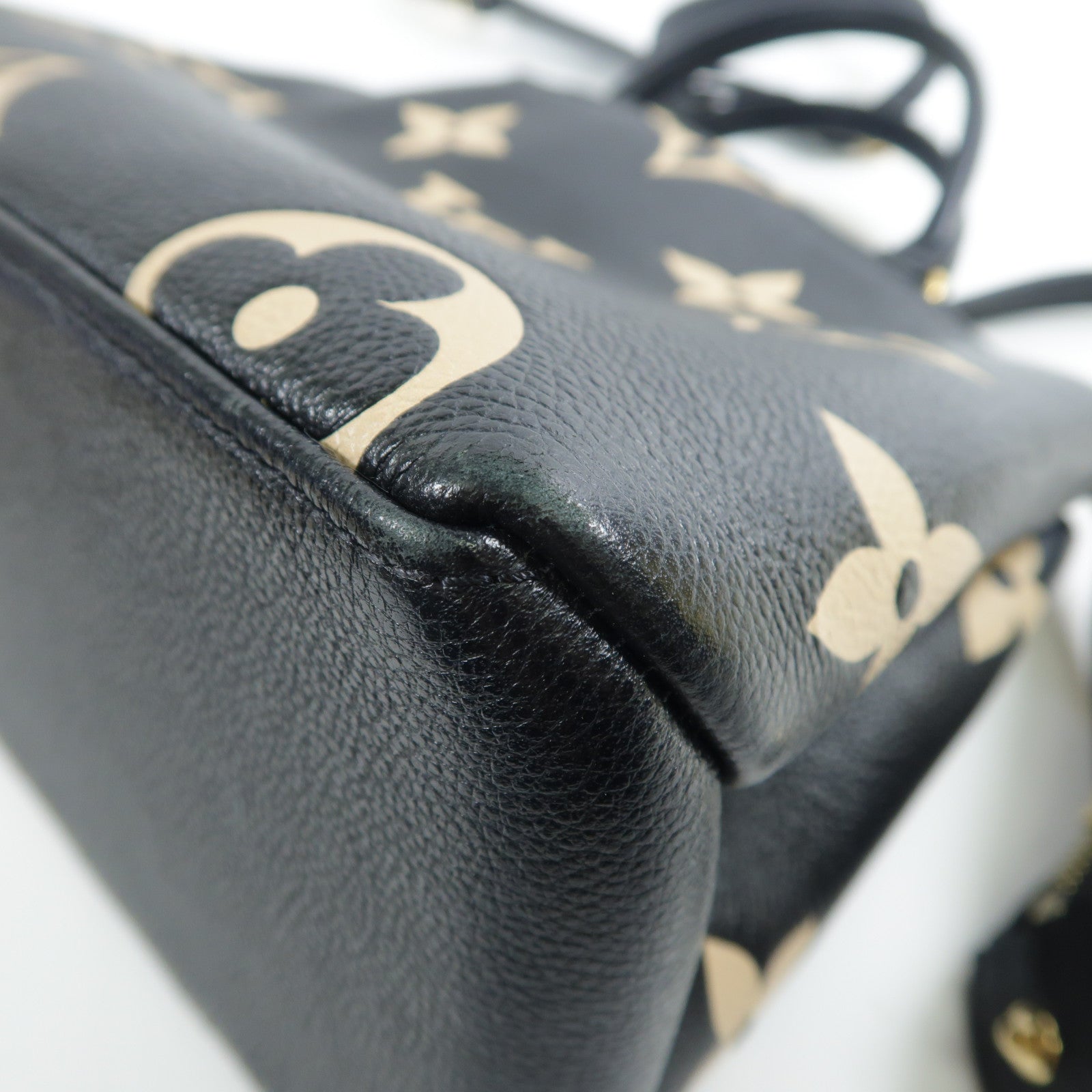 LOUIS VUITTON Monogram/Empreinte Petit Palais金扣手挽肩背兩用袋