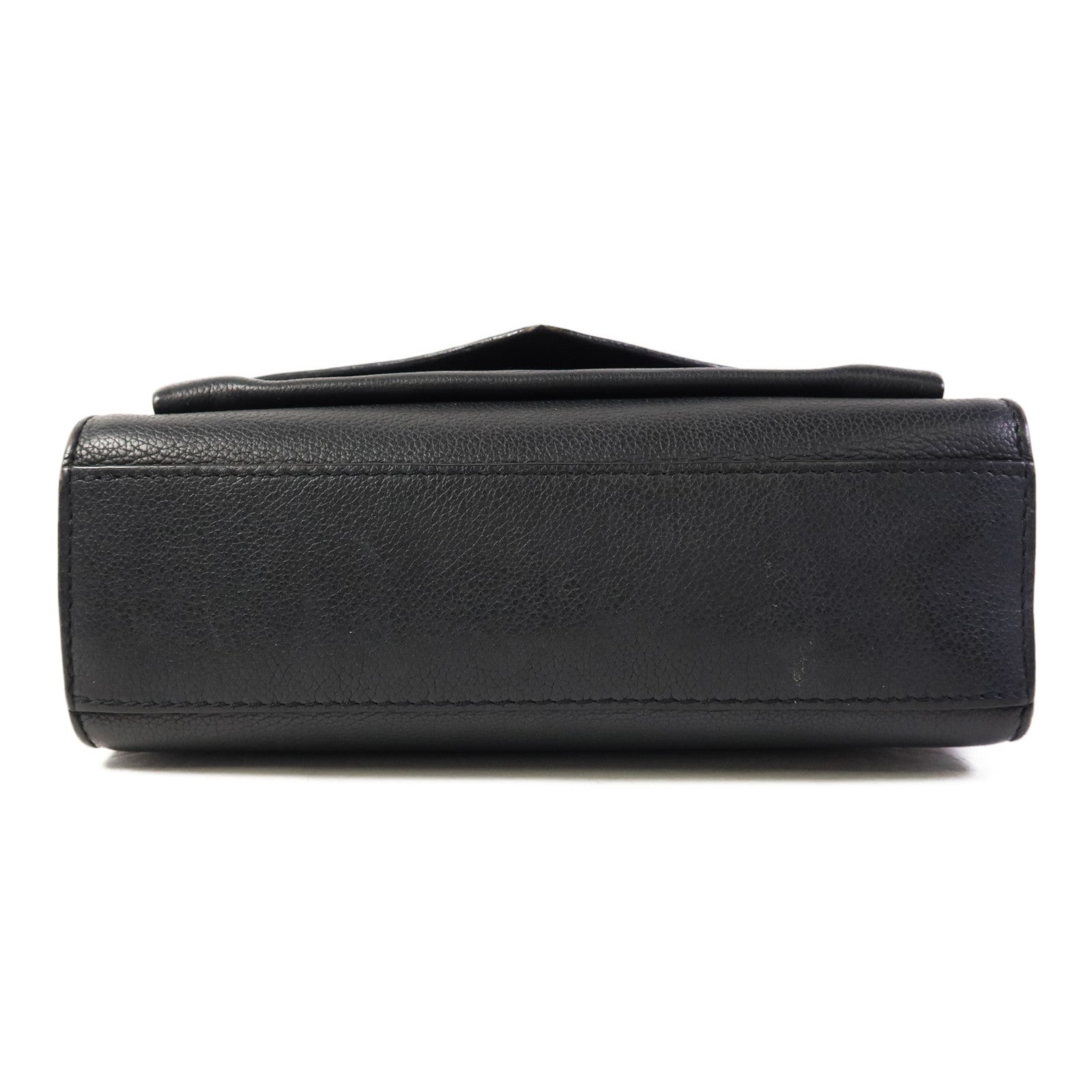 LOUIS VUITTON 牛皮皮革Mylockme銀扣鏈帶肩背袋