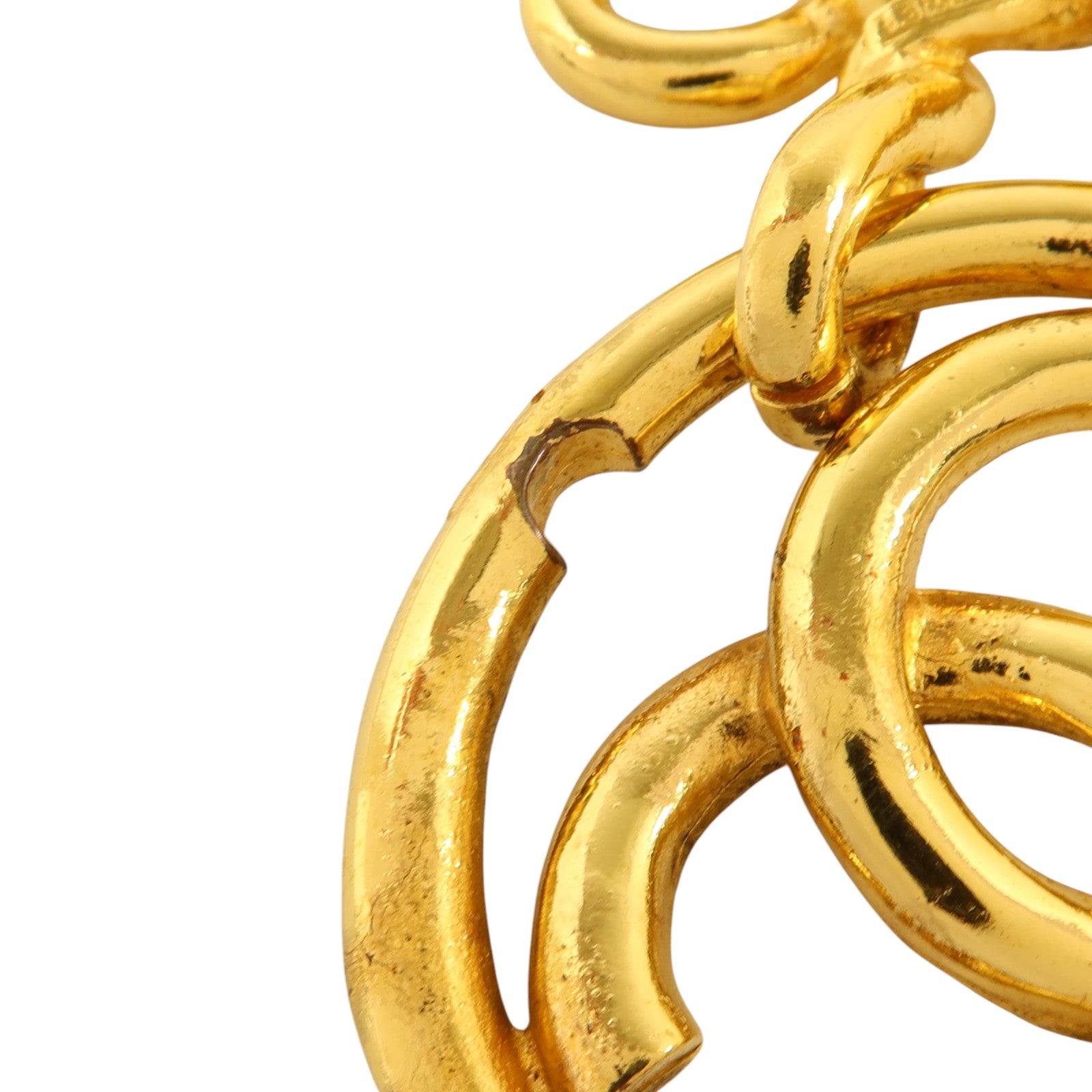 CHANEL 金屬Necklace金扣項鏈