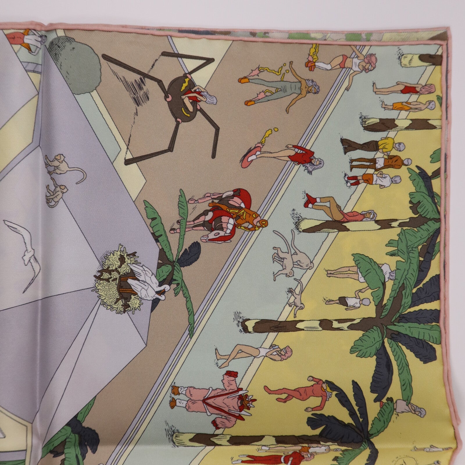 HERMES 絲質Scarf 90X90絲巾