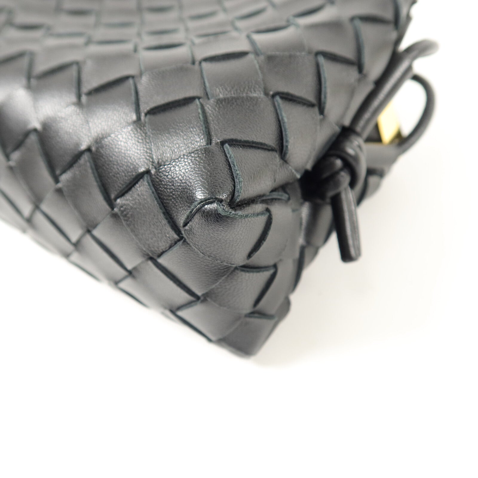 BOTTEGA VENETA 羊皮皮革Mini Loop肩背袋