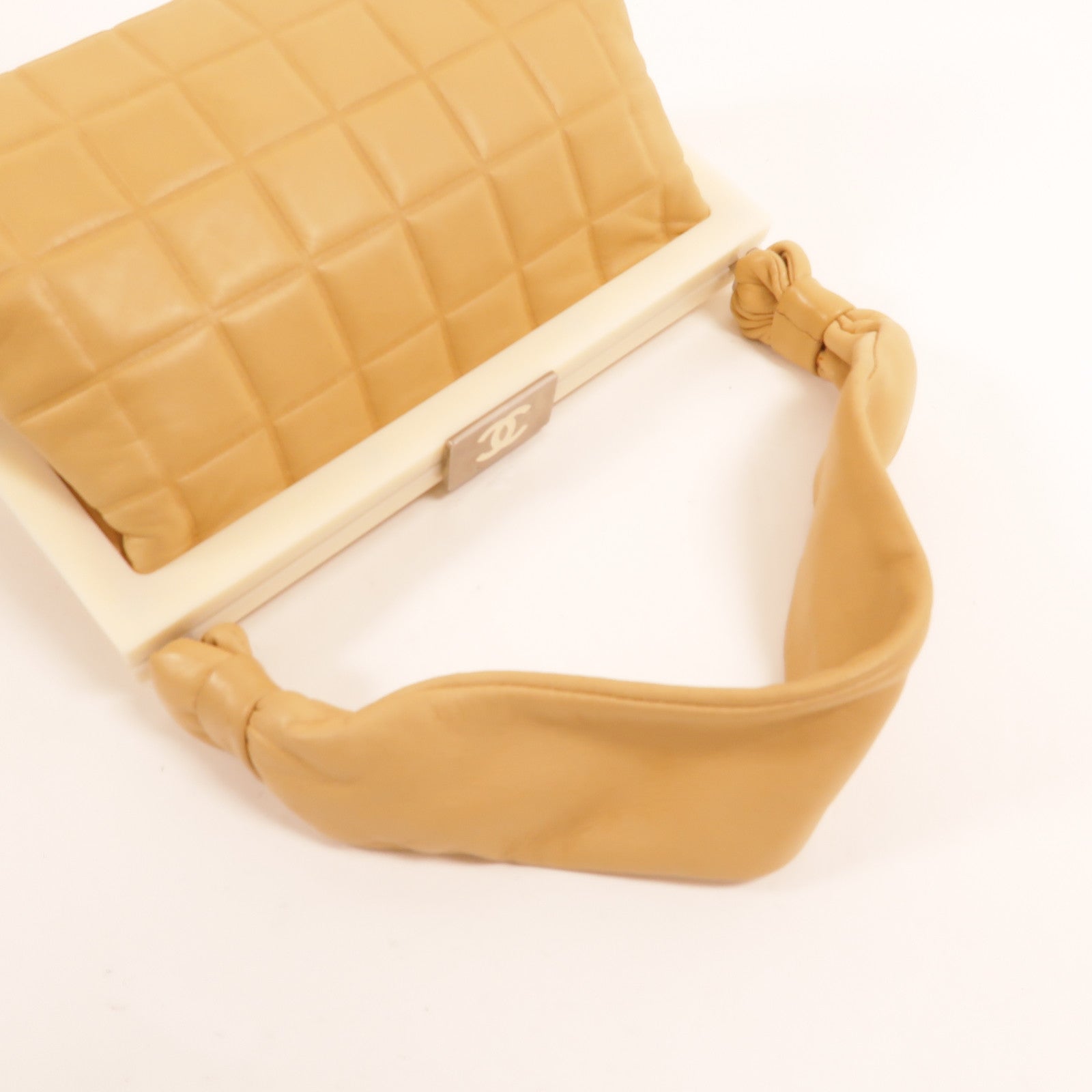 CHANEL 羊皮皮革Handbag手挽袋