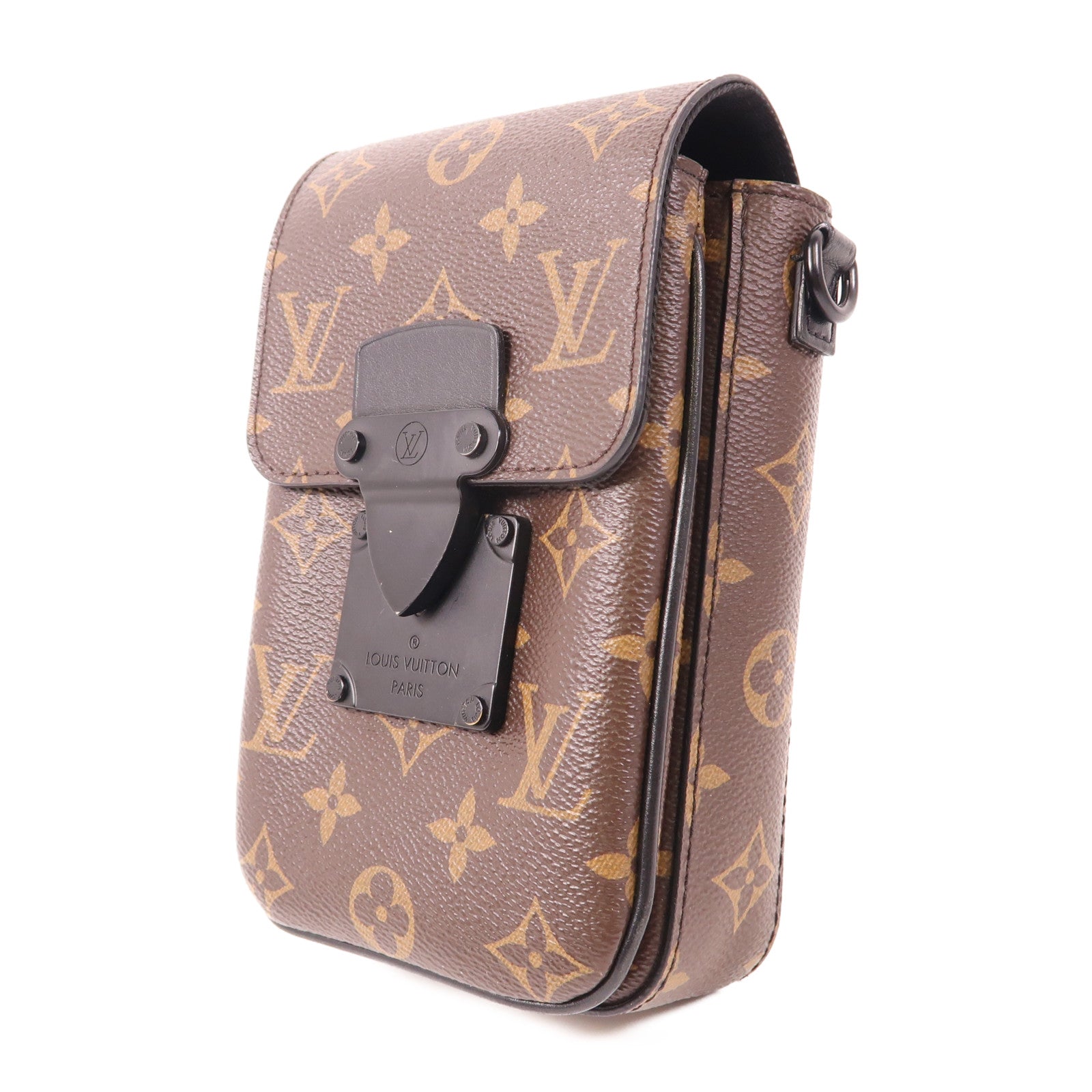 LOUIS VUITTON LV S-Lock Shoulder Bag M81522 Monogram Brown