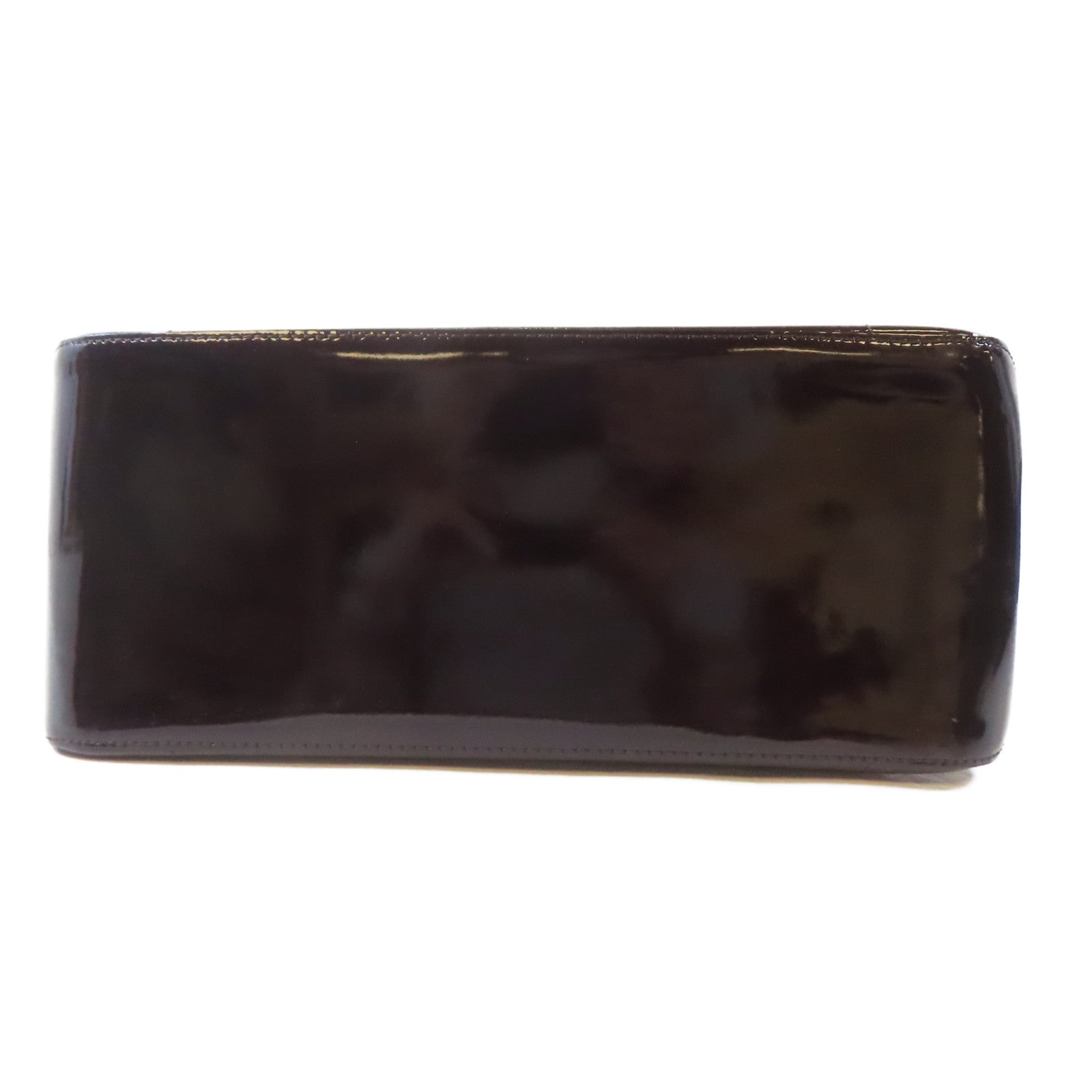 LOUIS VUITTON Vernis Rosewood Avenue金扣肩背袋紅色