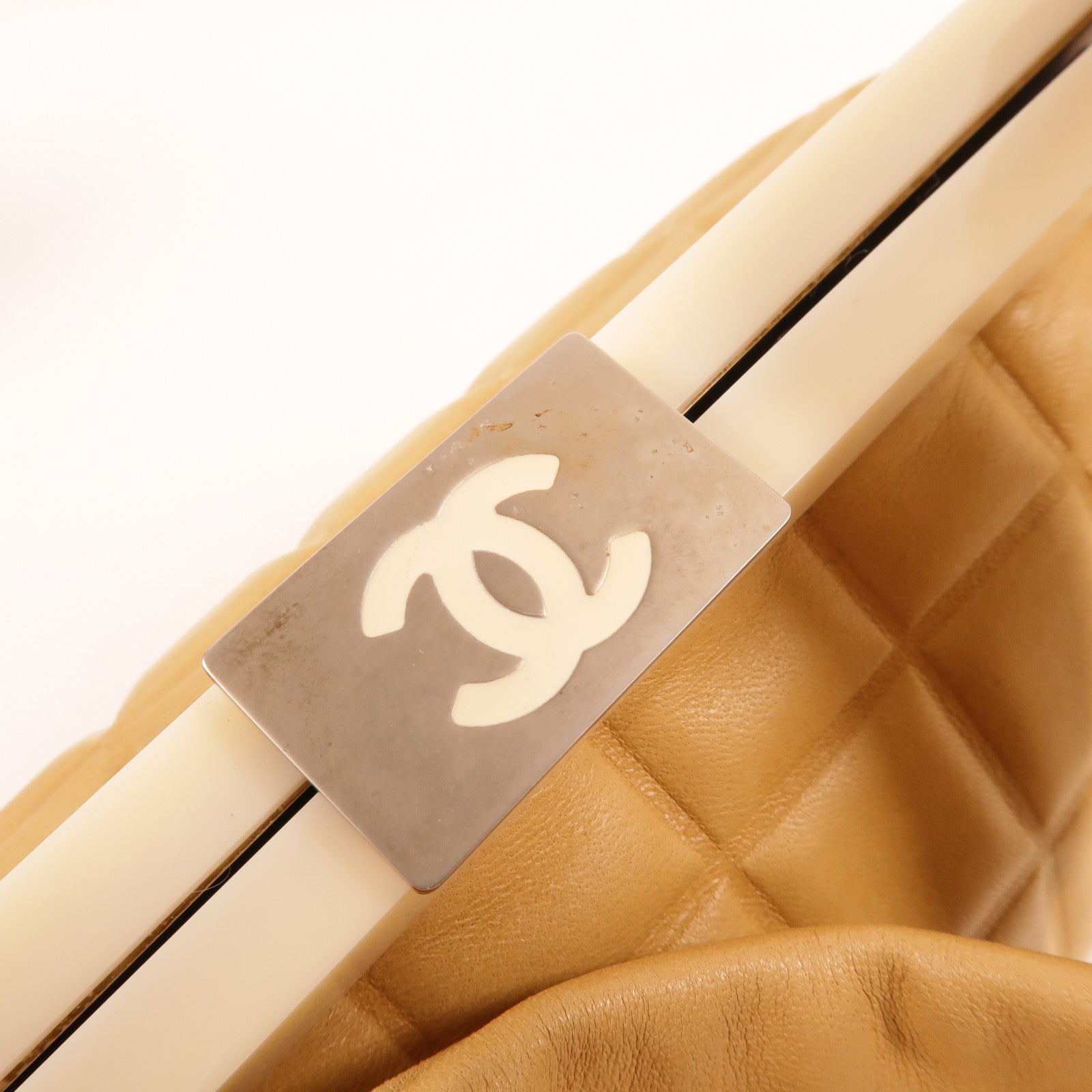 CHANEL 羊皮皮革Handbag手挽袋