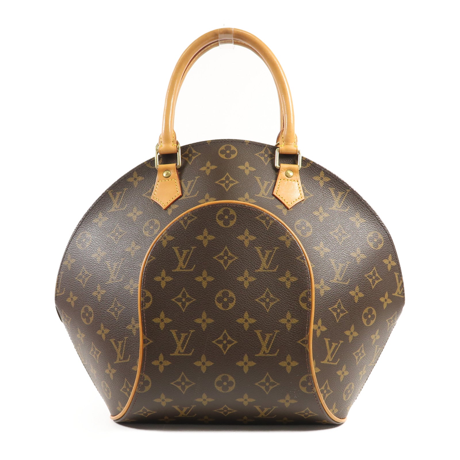 LOUIS VUITTON Monogram Elipse MM金扣手挽袋