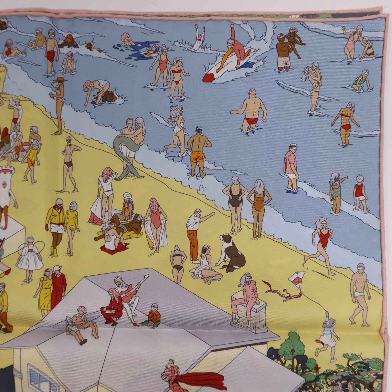 HERMES 絲質Scarf 90X90絲巾