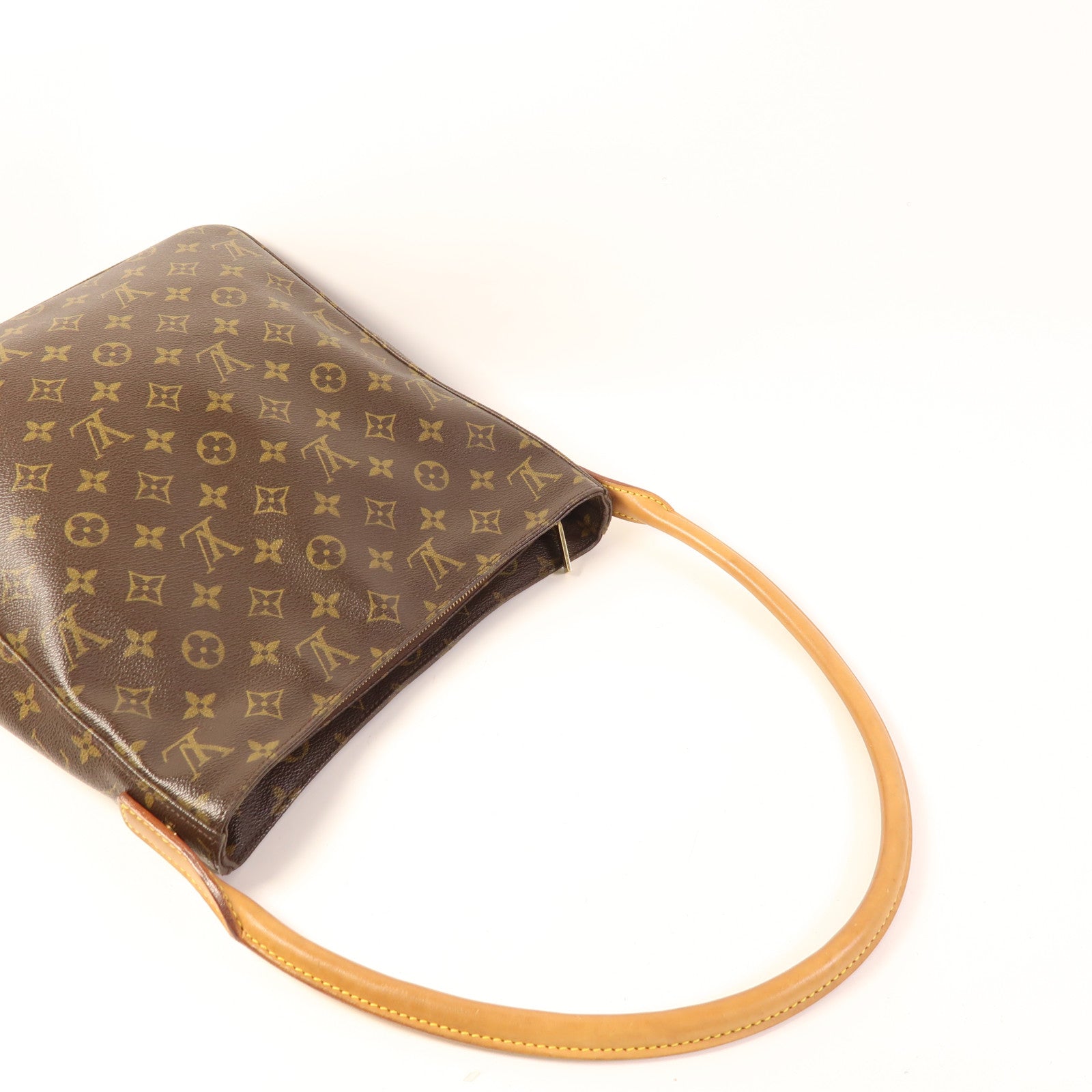 LOUIS VUITTON Monogram Looping GM金扣肩背袋