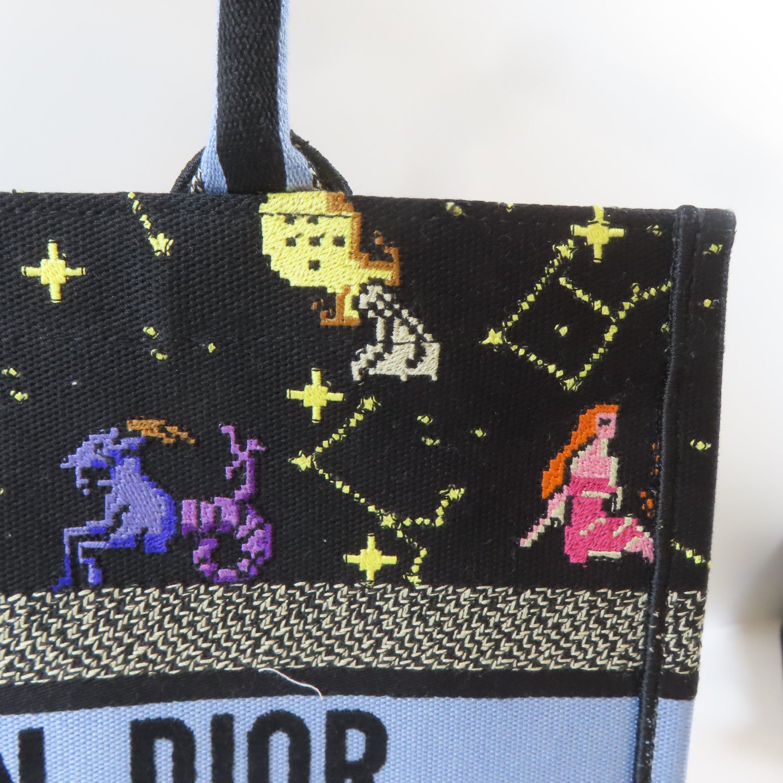 Dior 帆布Book Tote Medium手挽袋黑色