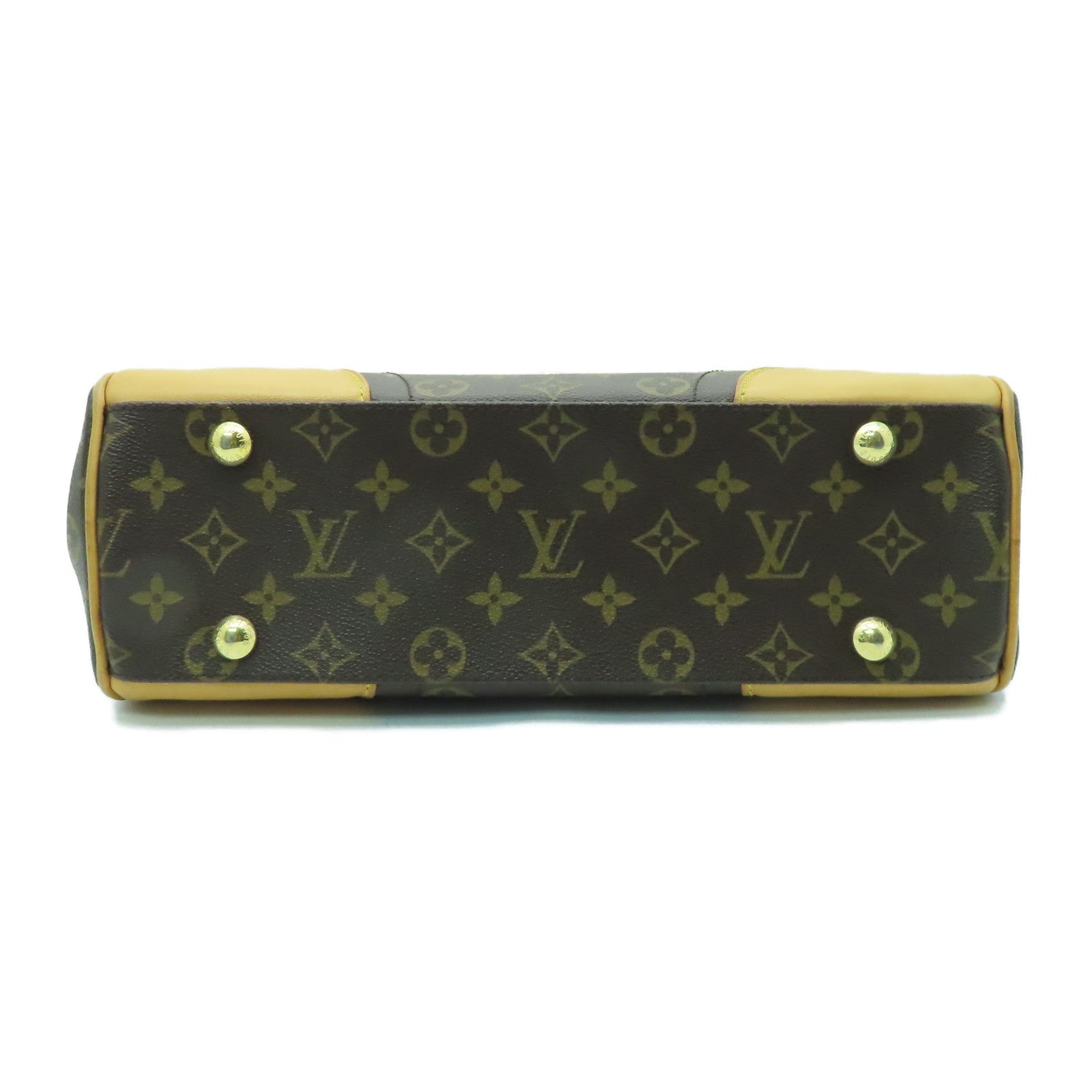 LOUIS VUITTON 【激減優惠】Monogram Beverly MM金扣肩背袋啡色