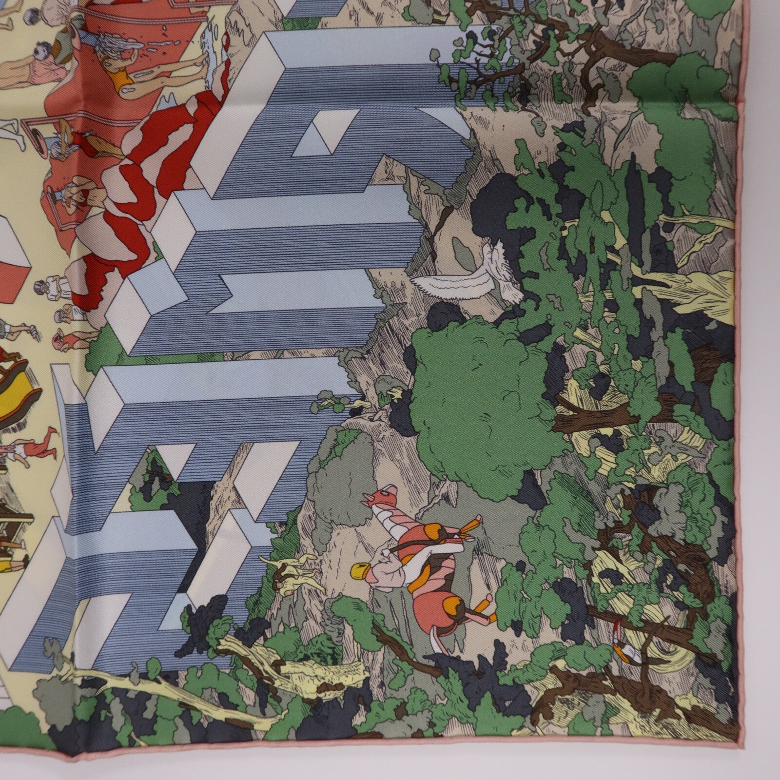 HERMES 絲質Scarf 90X90絲巾