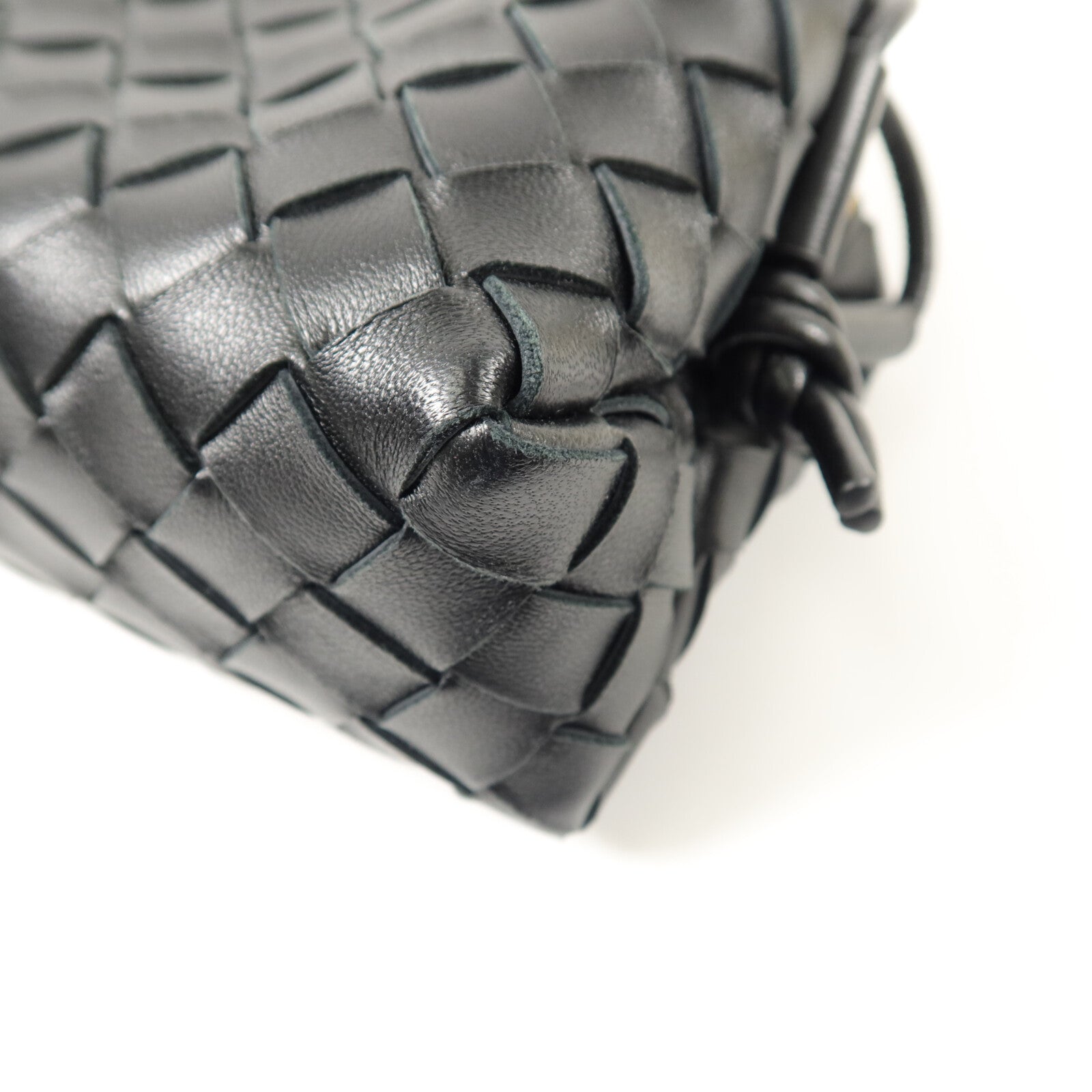 BOTTEGA VENETA 羊皮皮革Mini Loop肩背袋