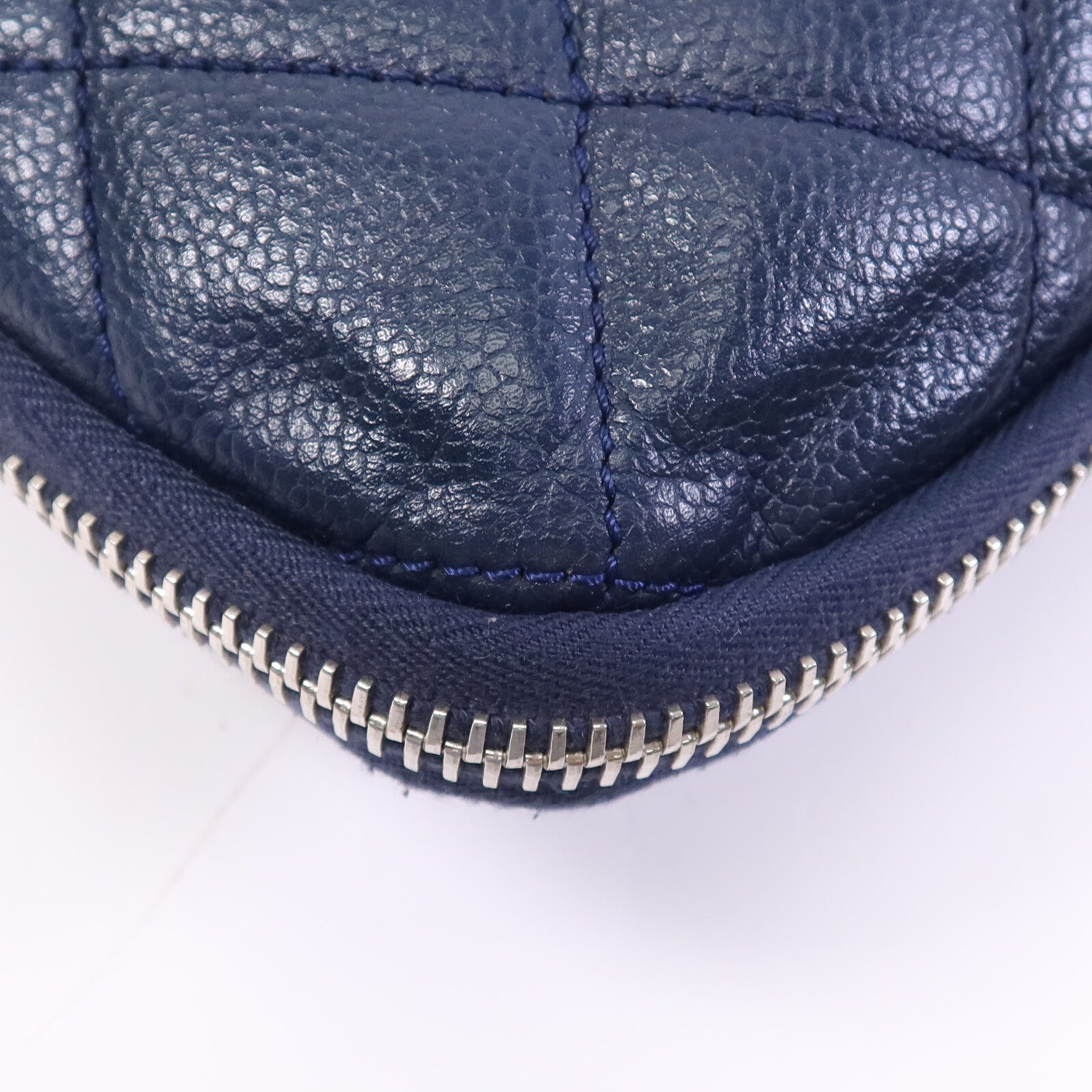 CHANEL 牛皮皮革Chain Shoulder Bag銀扣鏈帶肩背袋