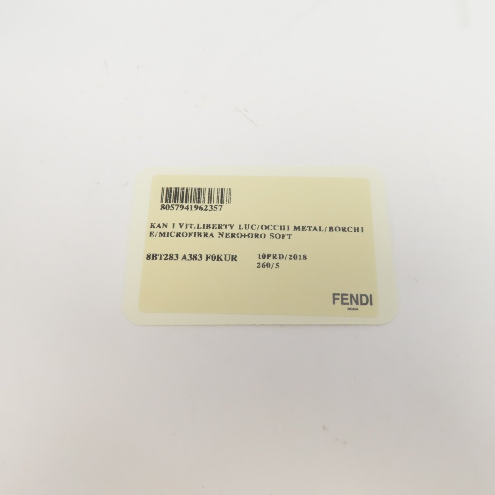 FENDI 牛皮皮革Kan I金扣手挽肩背兩用袋黑色