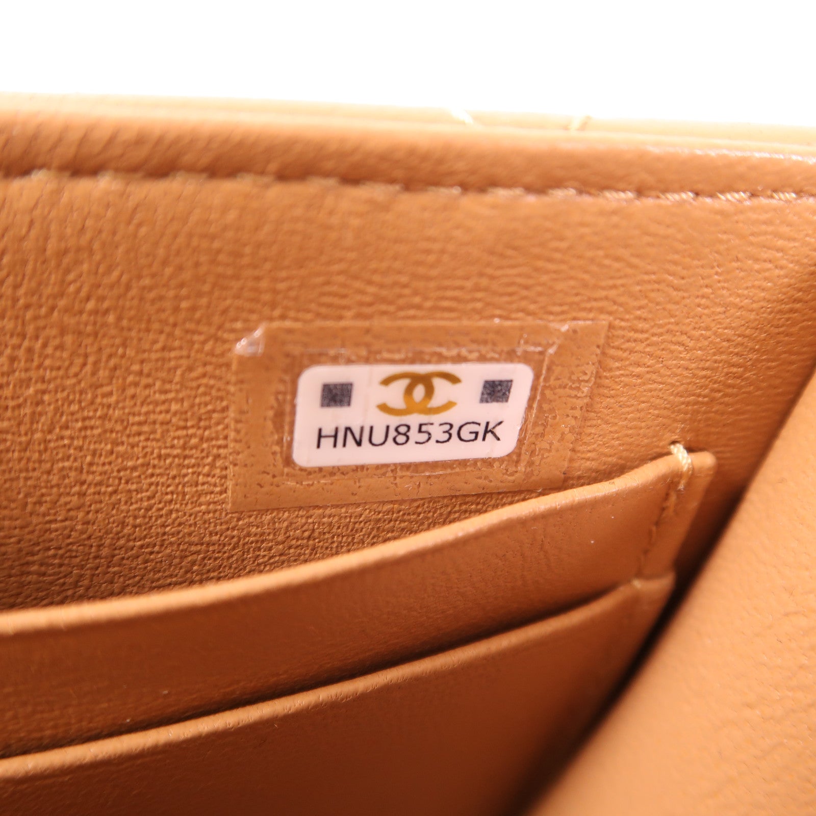 CHANEL CC GHW Mini Flap Bag With Handle 2 Way Bag AP2682 Leather Brown