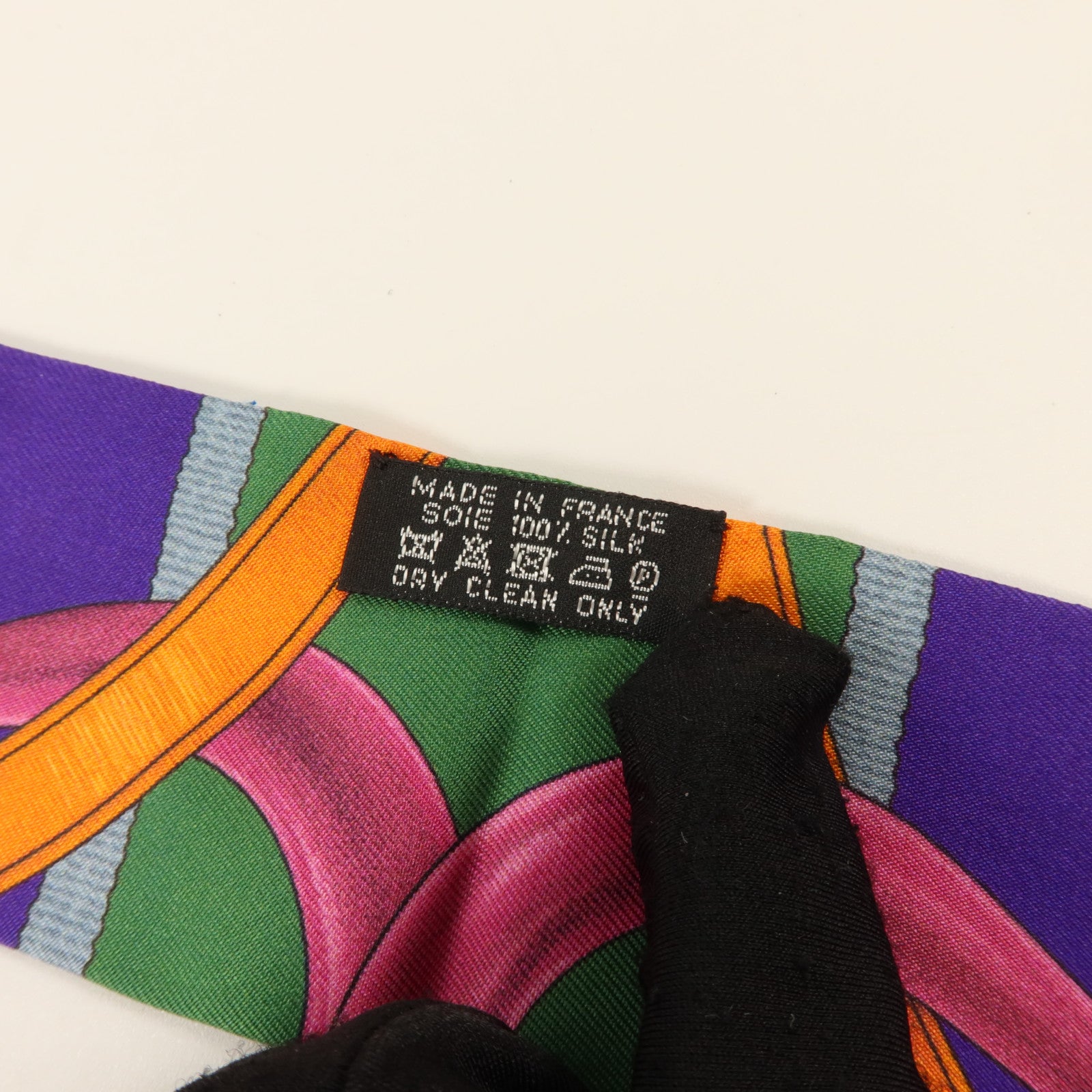 HERMES 絲質Twilly絲巾