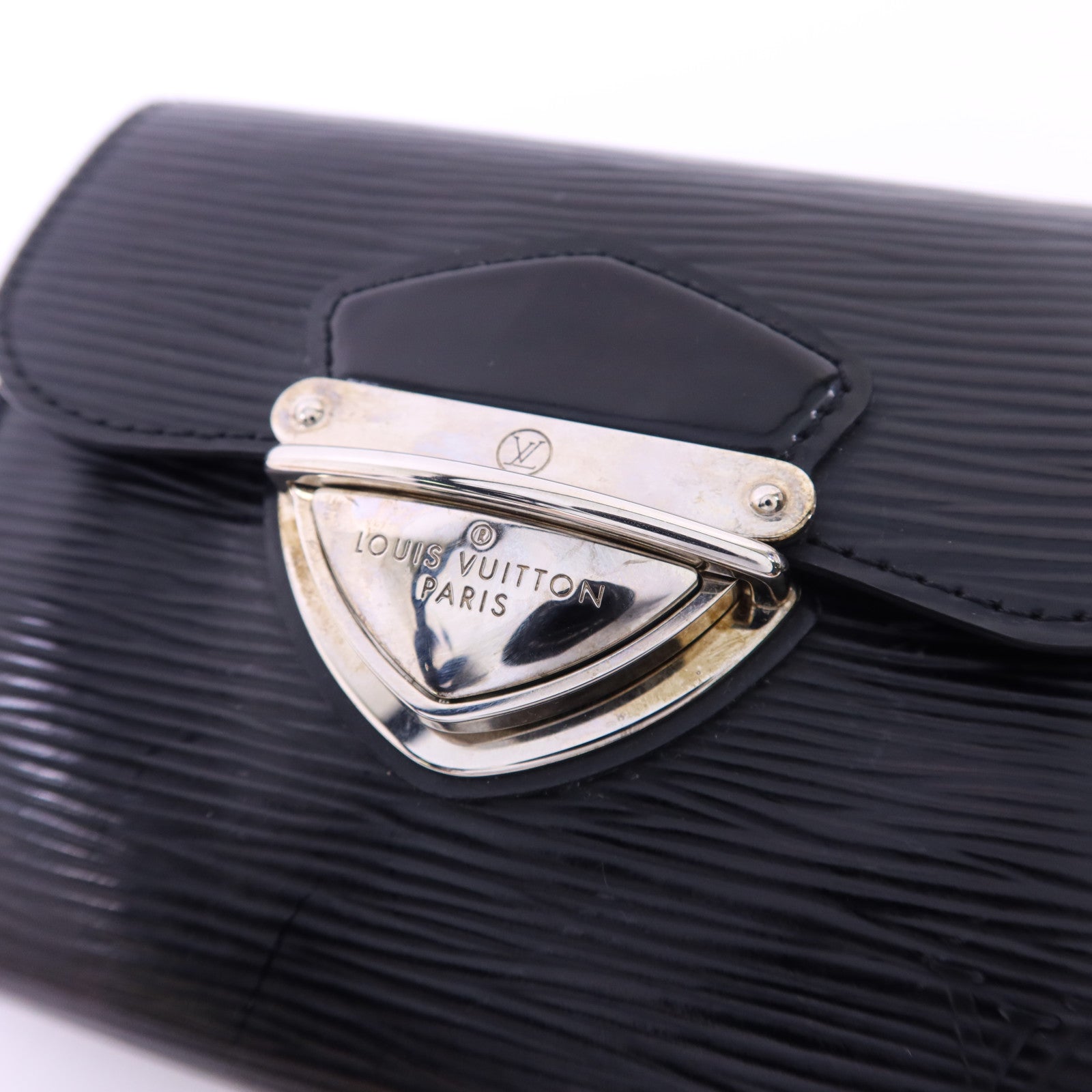 LOUIS VUITTON Epi Portefeuille Joey銀扣錢包