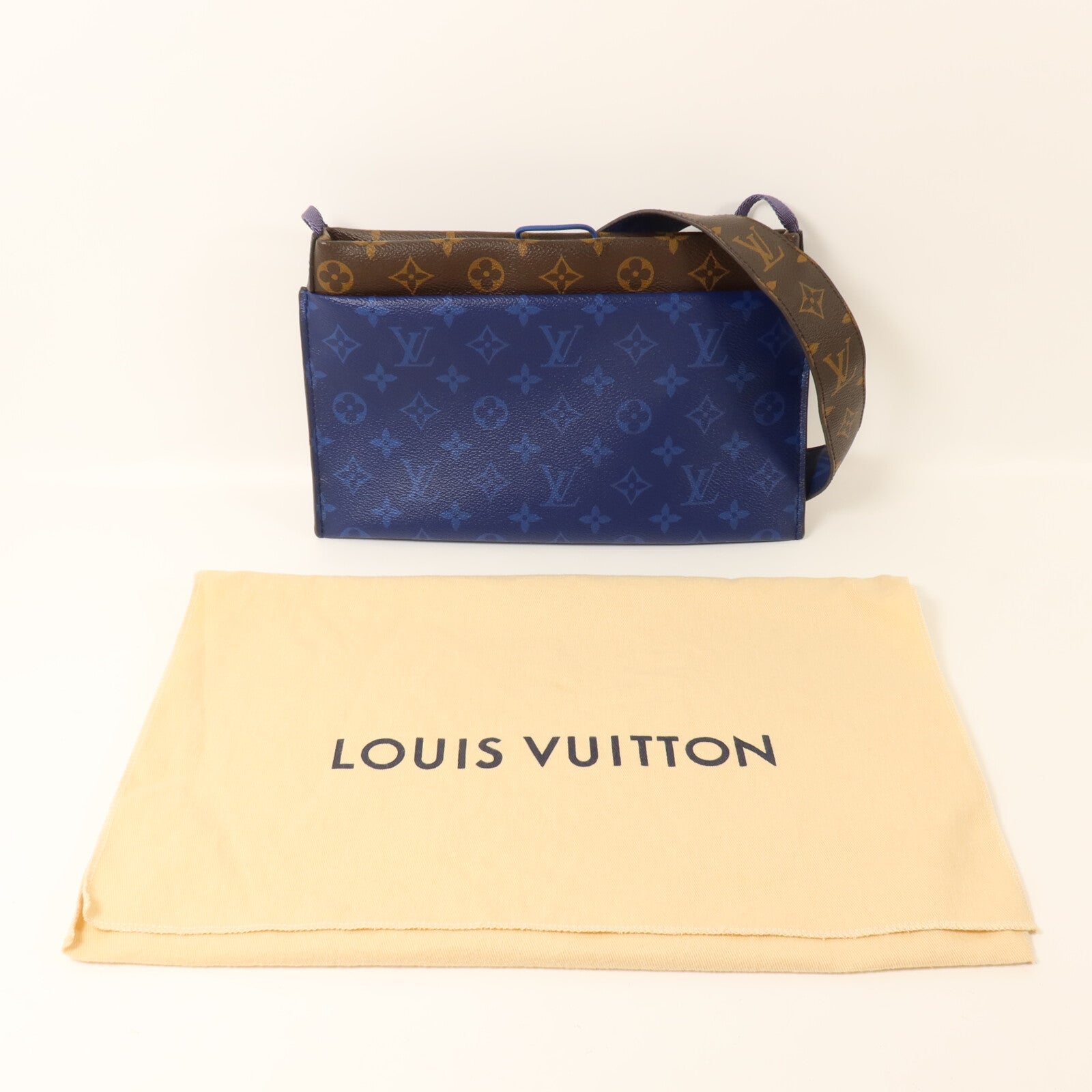 LOUIS VUITTON Monogram Pacific Split Sacoche肩背袋