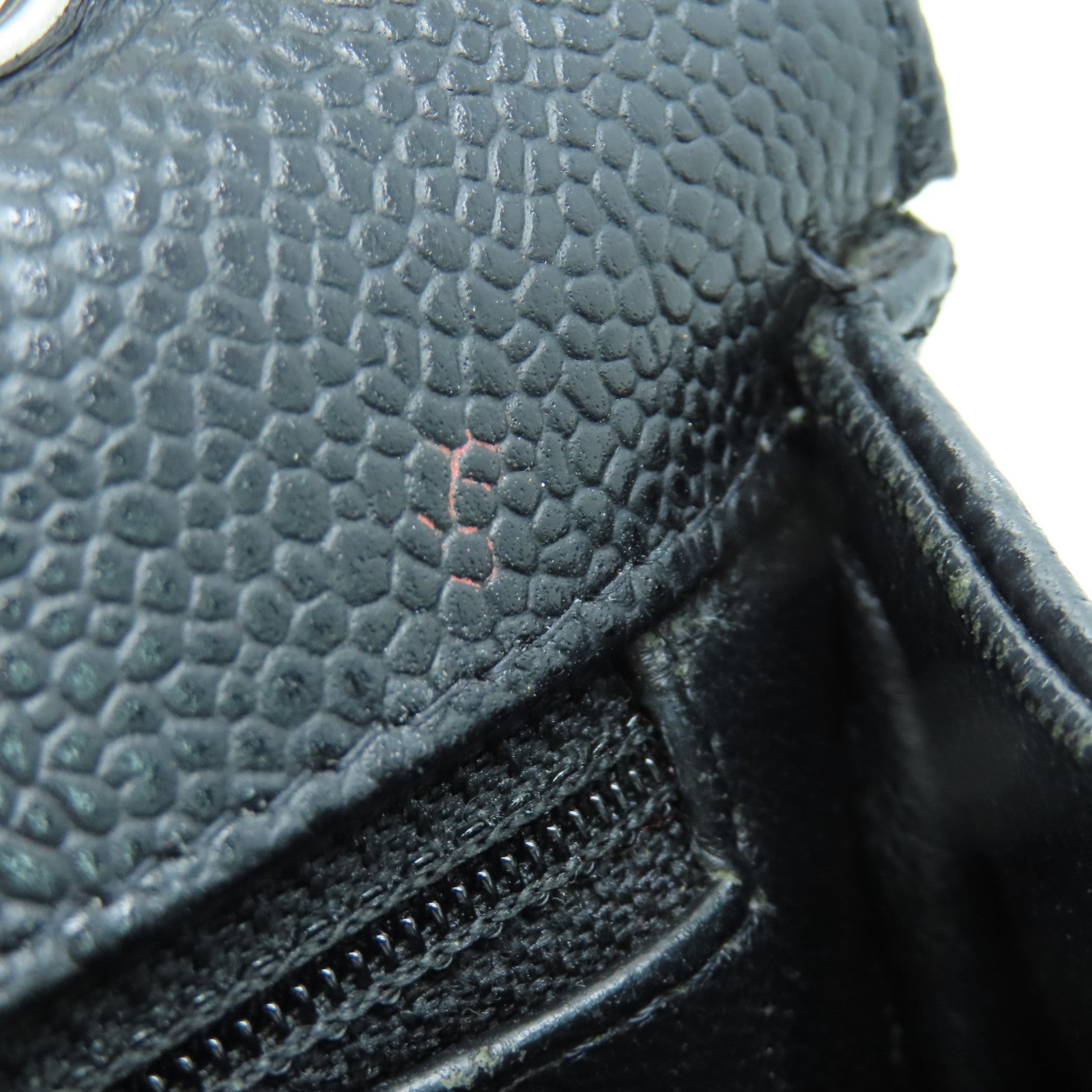 CHANEL 菱格牛皮皮革Chain Shoulder Bag鏈帶肩背袋黑色