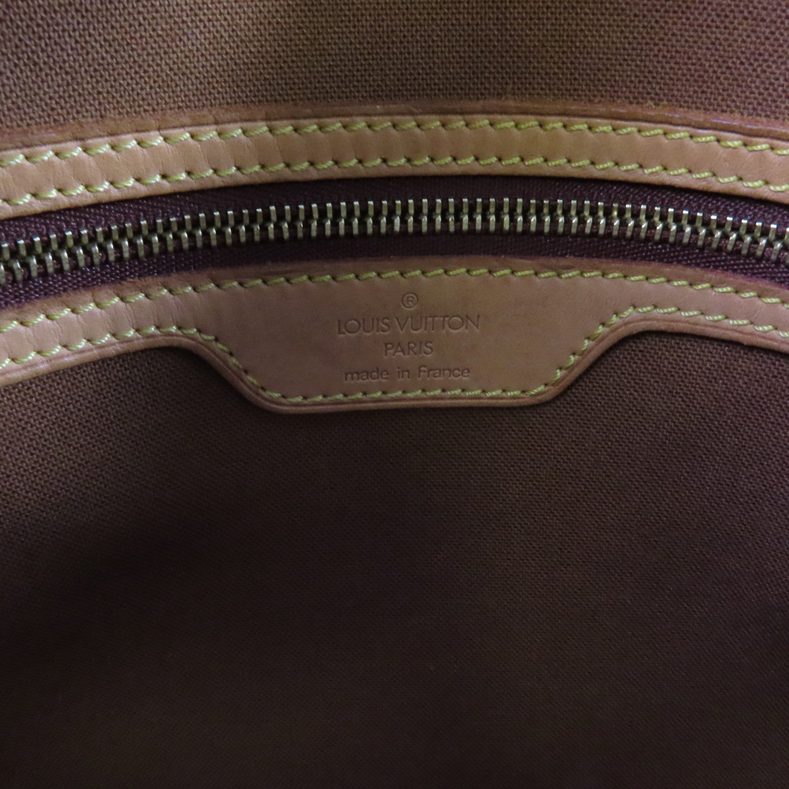 LOUIS VUITTON Monogram Abbeses Shoulder Bag金扣肩背袋啡色