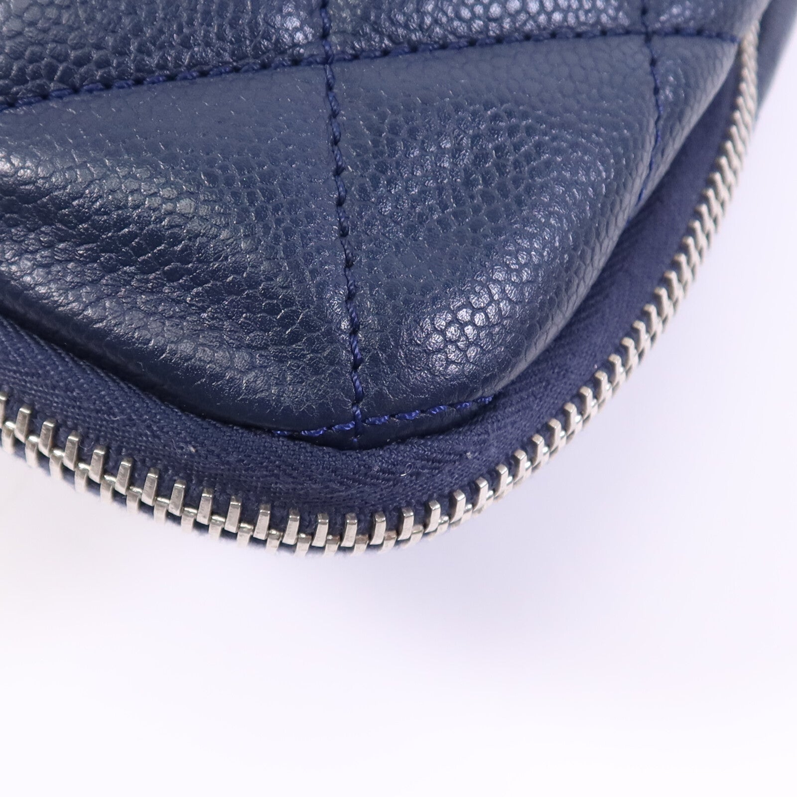 CHANEL 牛皮皮革Chain Shoulder Bag銀扣鏈帶肩背袋