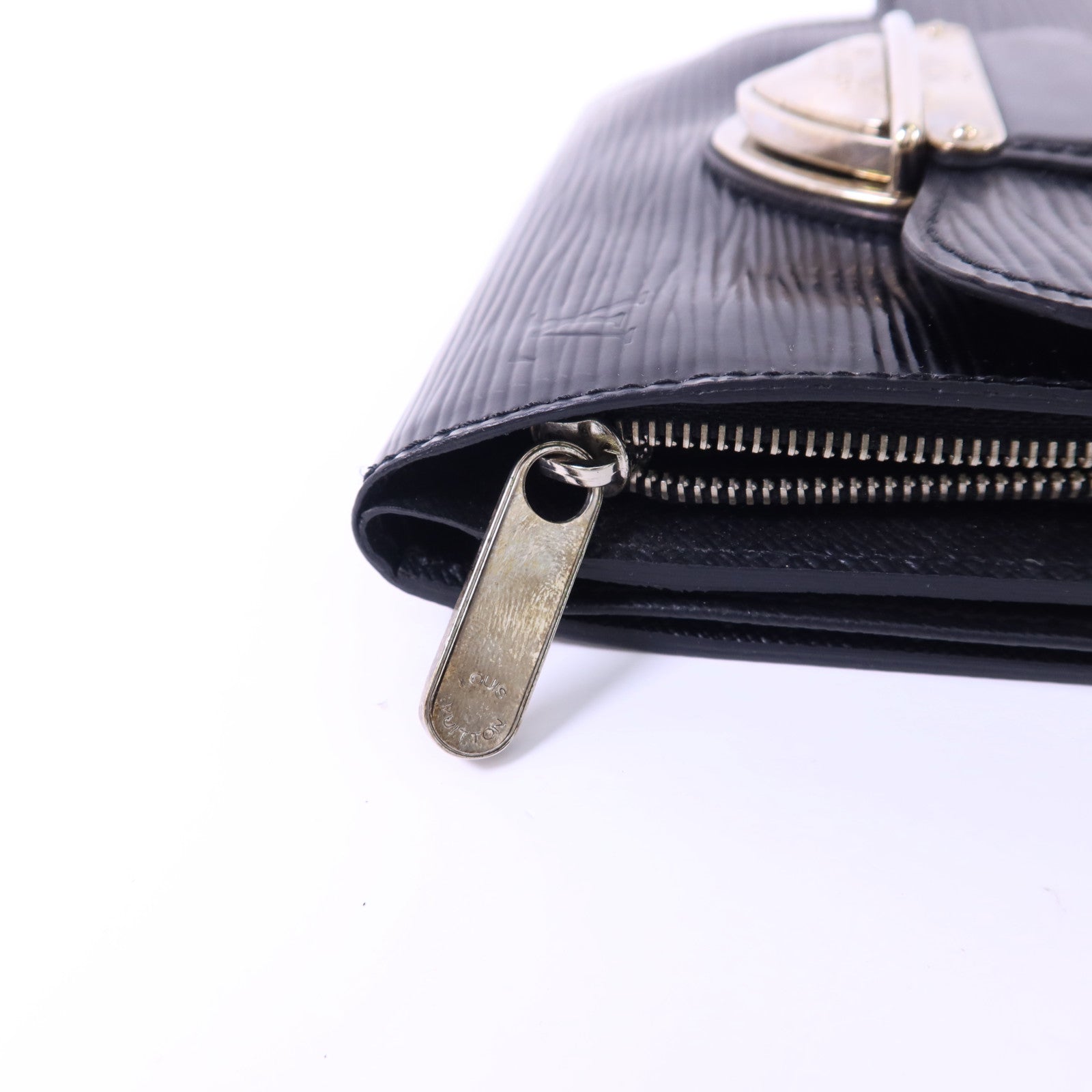 LOUIS VUITTON Epi Portefeuille Joey銀扣錢包