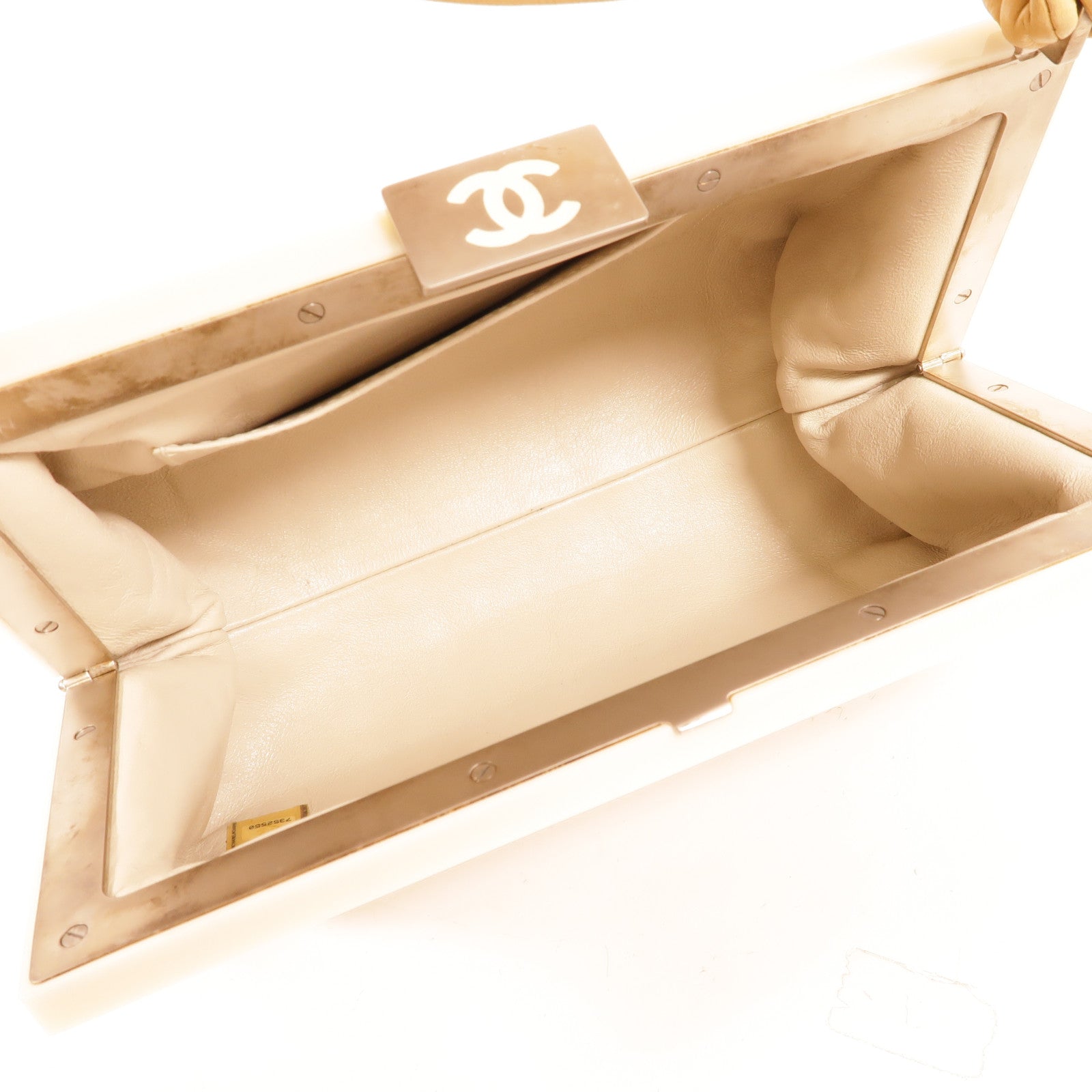 CHANEL 羊皮皮革Handbag手挽袋