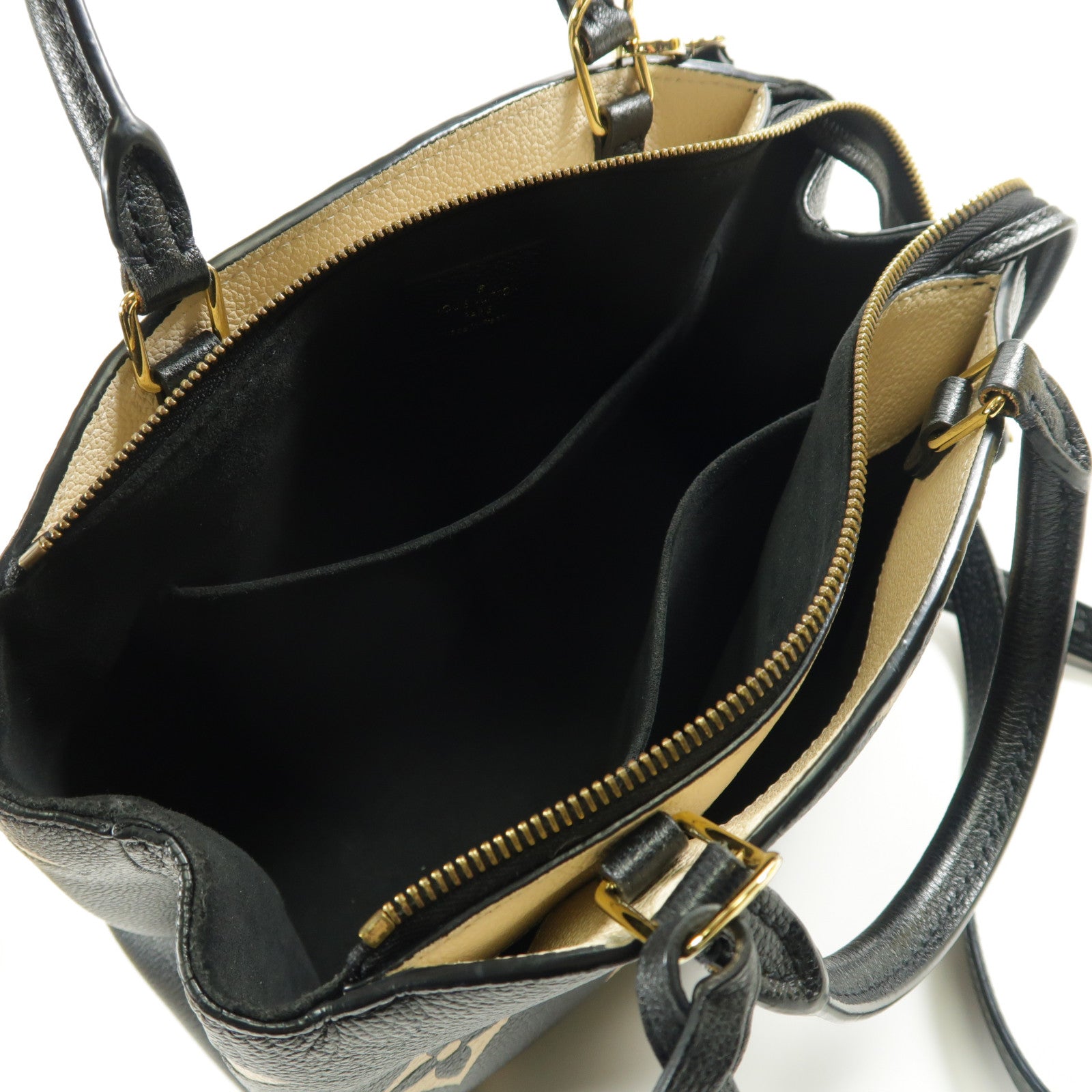 LOUIS VUITTON Monogram/Empreinte Petit Palais金扣手挽肩背兩用袋